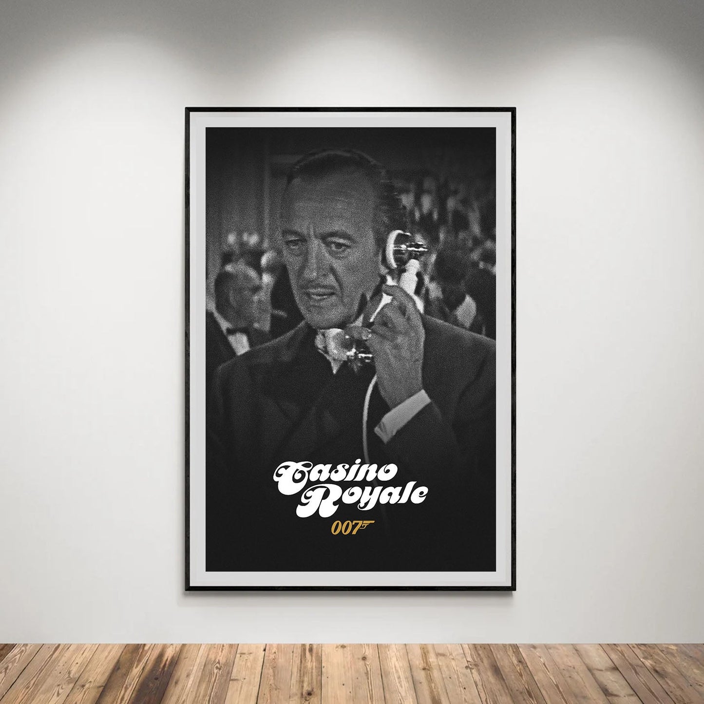 Flex Designs Poster Casino Royale 1967 B&W 5 x 7" Home Goods - Movie 1967 Movie Poster