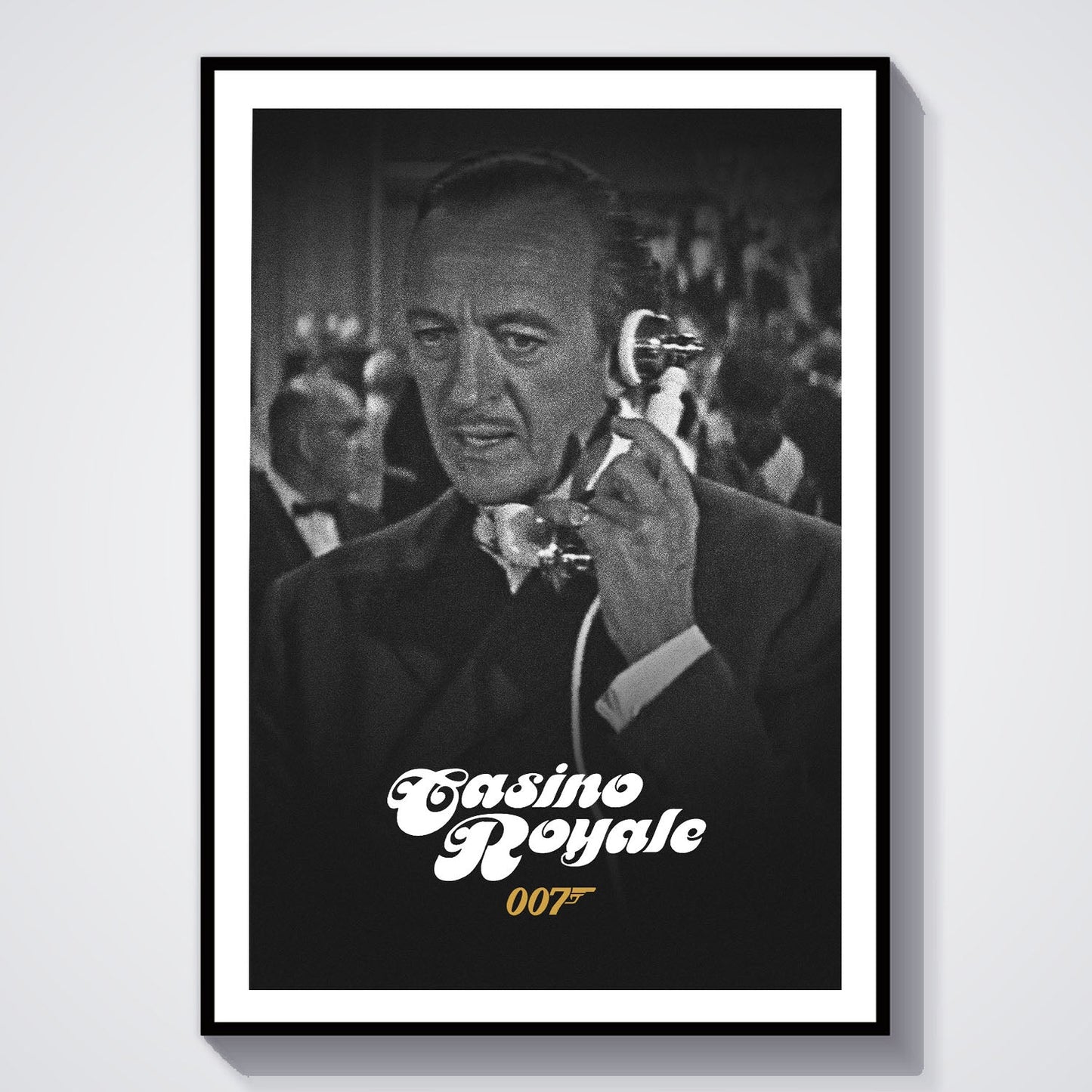 Flex Designs Poster Casino Royale 1967 B&W 8 x 10" Home Goods - Movie 1967 Movie Poster