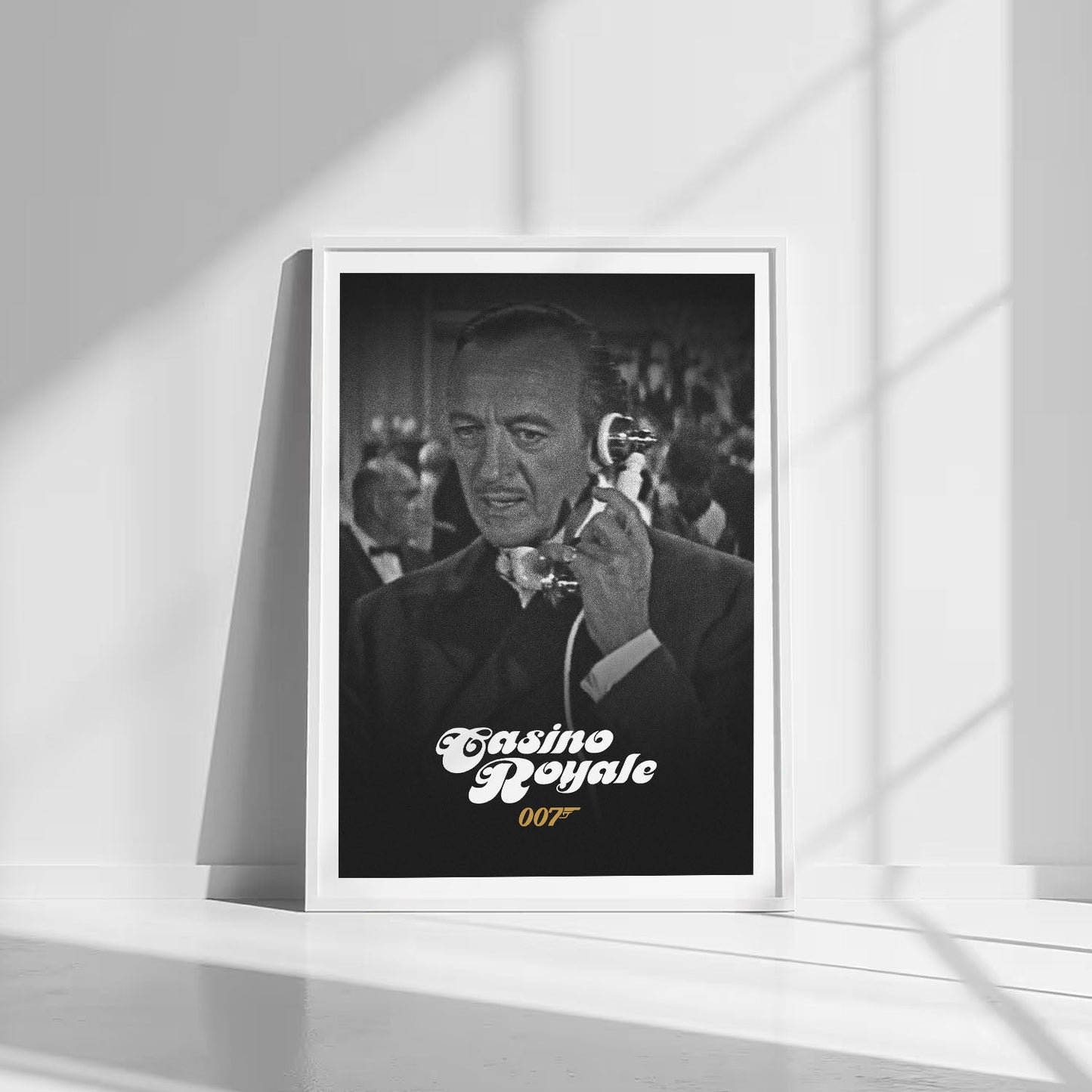 Flex Designs Poster Casino Royale 1967 B&W 8 x 10" Home Goods - Movie 1967 Movie Poster