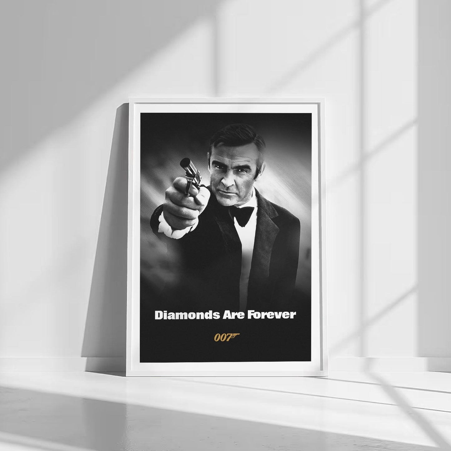 Flex Designs Poster Diamonds Are Forever B&W 8 x 10" Home Goods - Movie 1971 Movie Poster