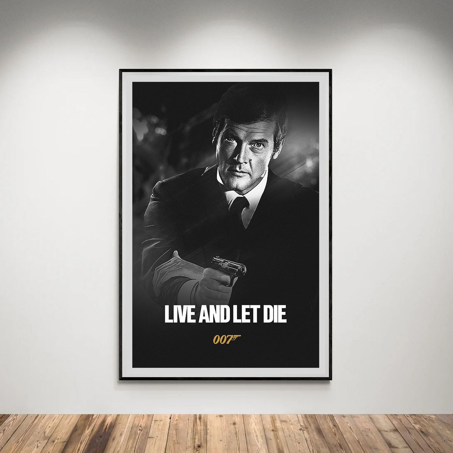 Flex Designs Poster Live and Let Die B&W 5 x 7" Home Goods - Movie 1973 Movie Poster