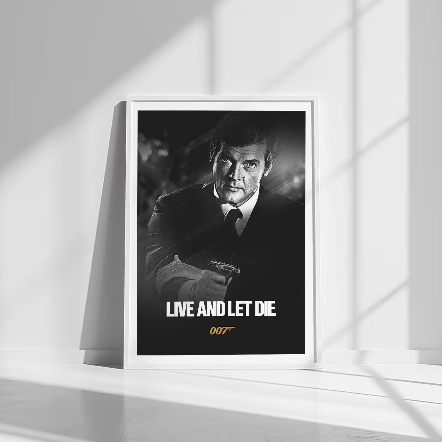 Flex Designs Poster Live and Let Die B&W 8 x 10" Home Goods - Movie 1973 Movie Poster