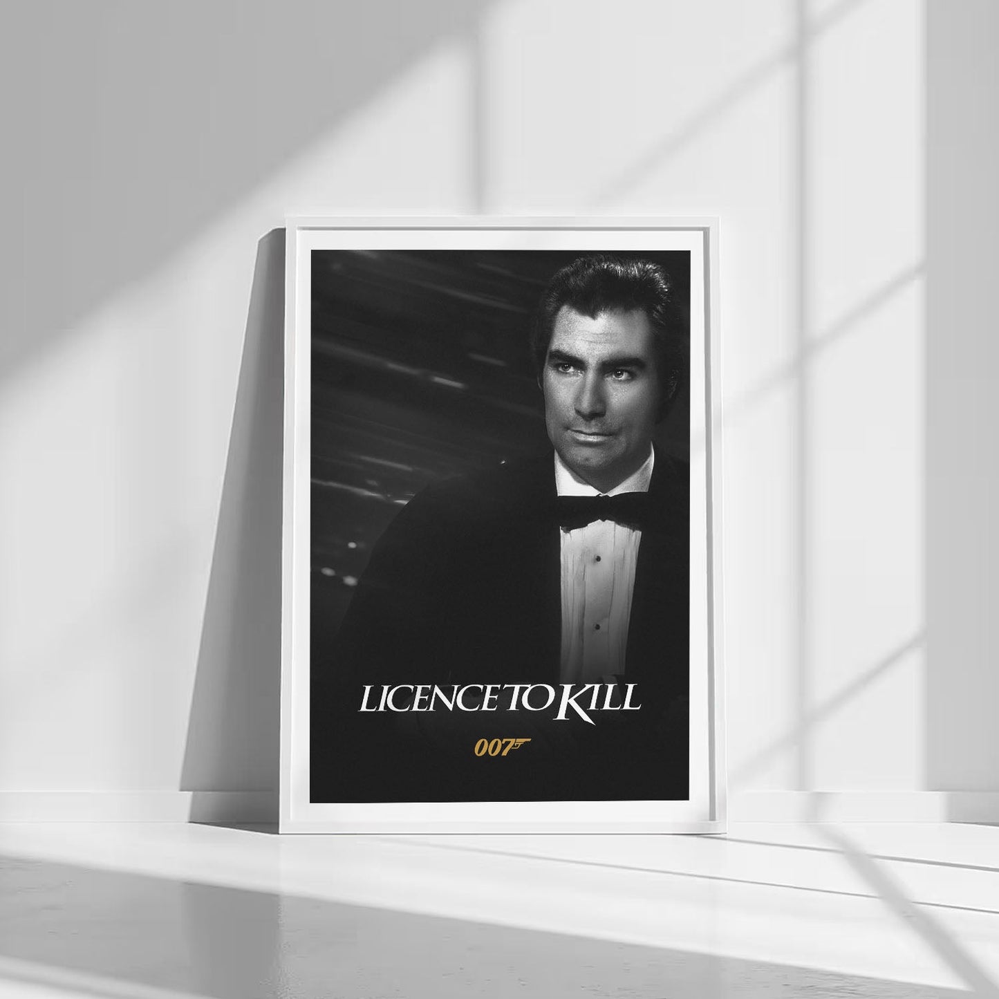 Flex Designs Poster Licence to Kill B&W 8 x 10" Home Goods - Movie 1989 Movie Poster