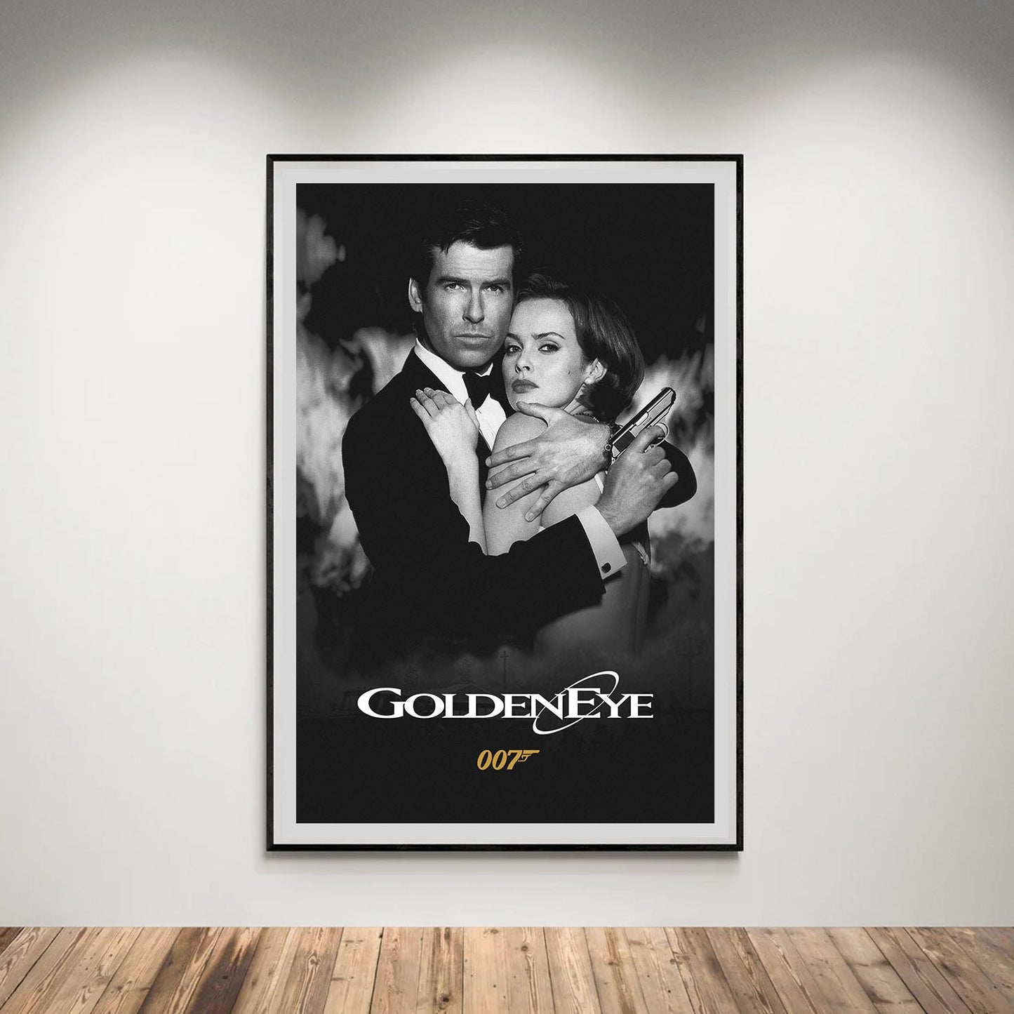 Flex Designs Poster GoldenEye B&W 5 x 7" Home Goods - Movie 1995 Movie Poster