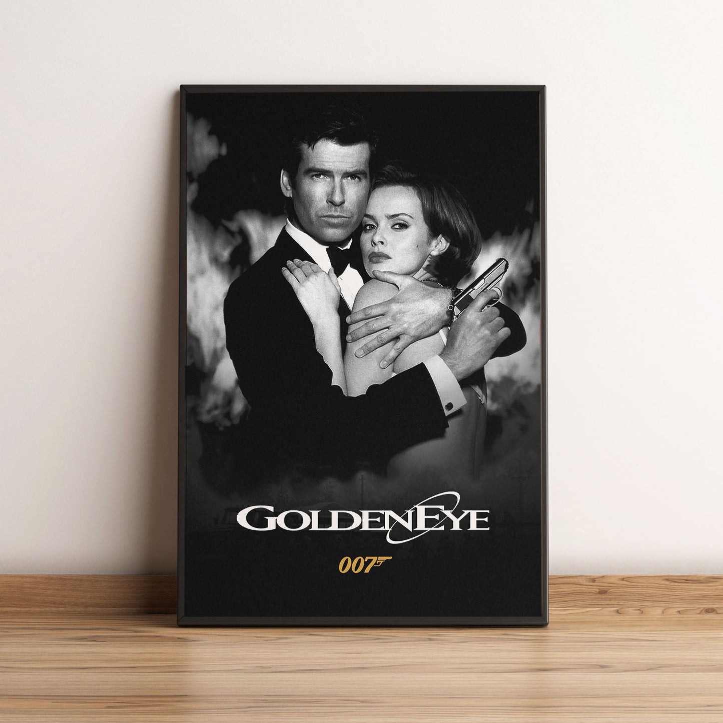 Flex Designs Poster GoldenEye B&W 5 x 7" Home Goods - Movie 1995 Movie Poster