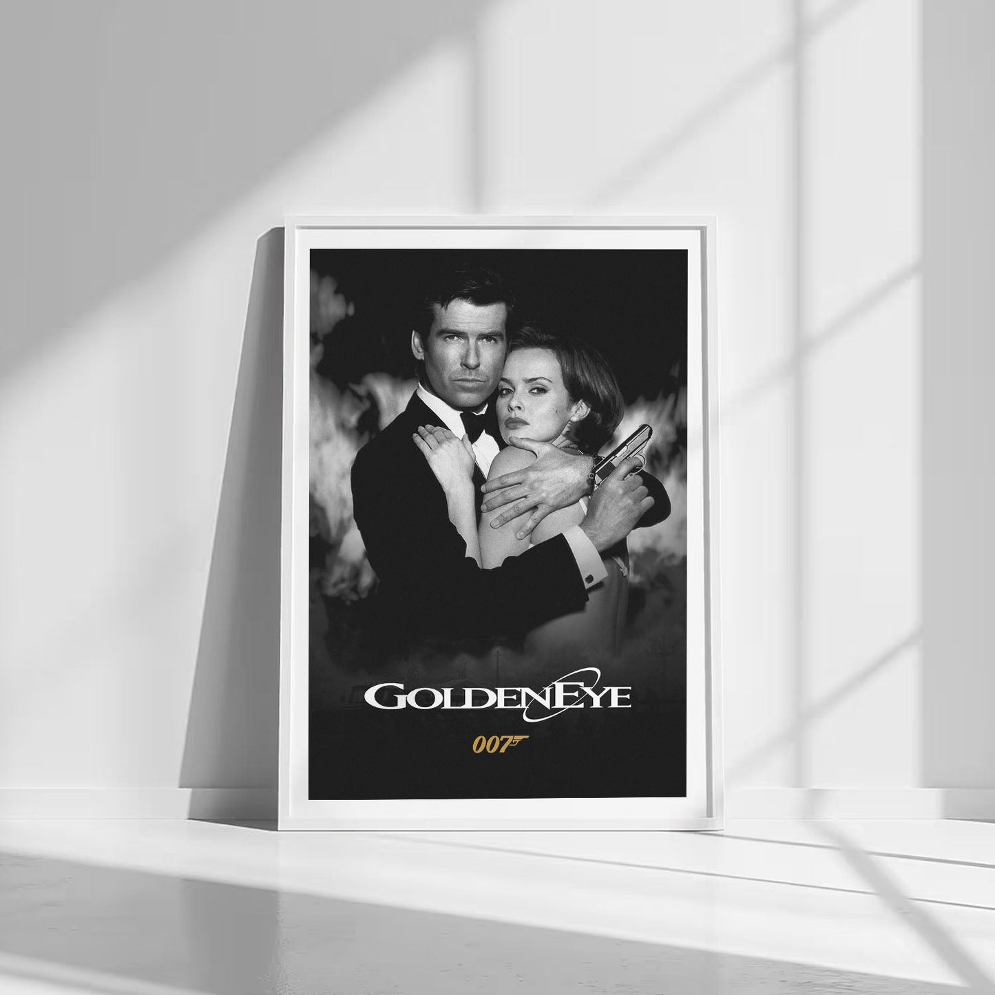 Flex Designs Poster GoldenEye B&W 8 x 10" Home Goods - Movie 1995 Movie Poster