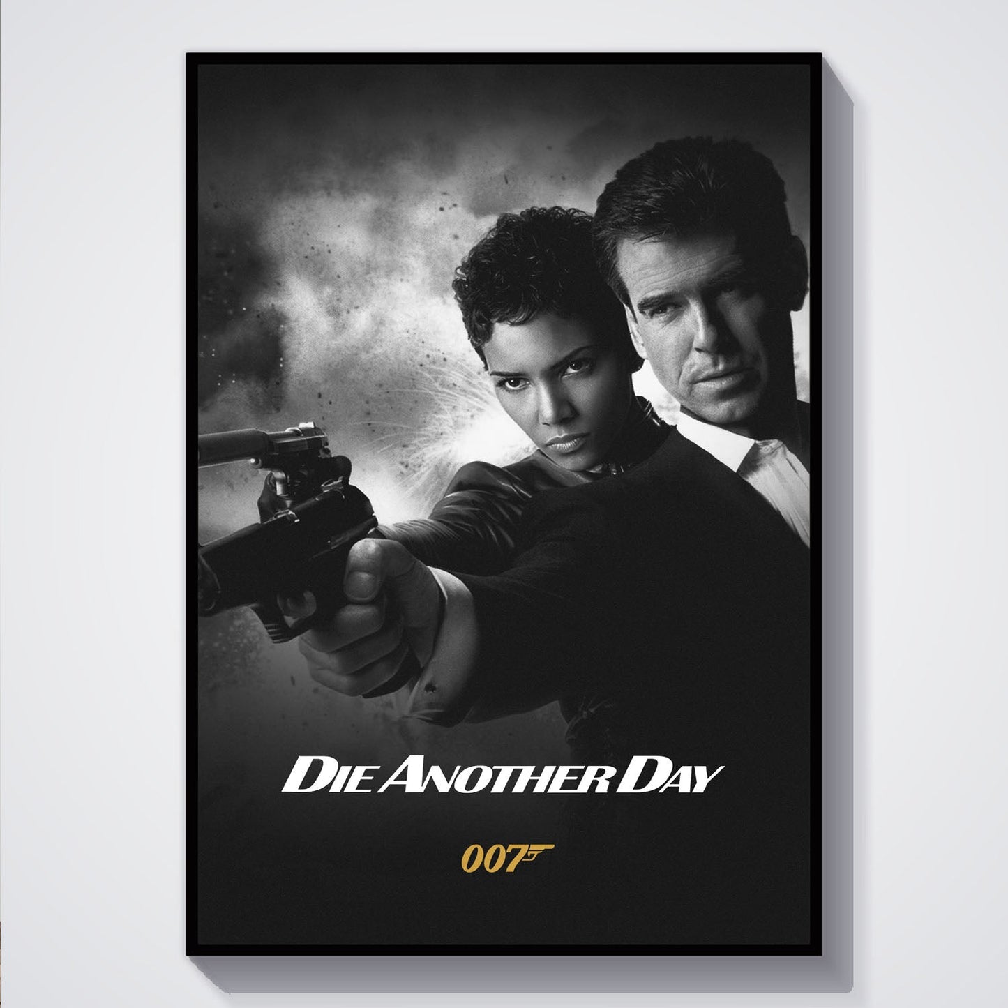 Flex Designs Poster Die Another Day B&W 5 x 7" Home Goods - Movie 2002 Movie Poster