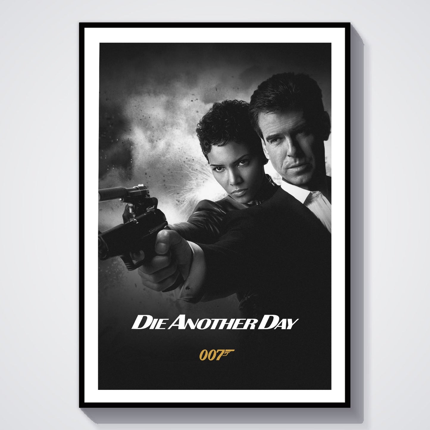 Flex Designs Poster Die Another Day B&W 8 x 10" Home Goods - Movie 2002 Movie Poster