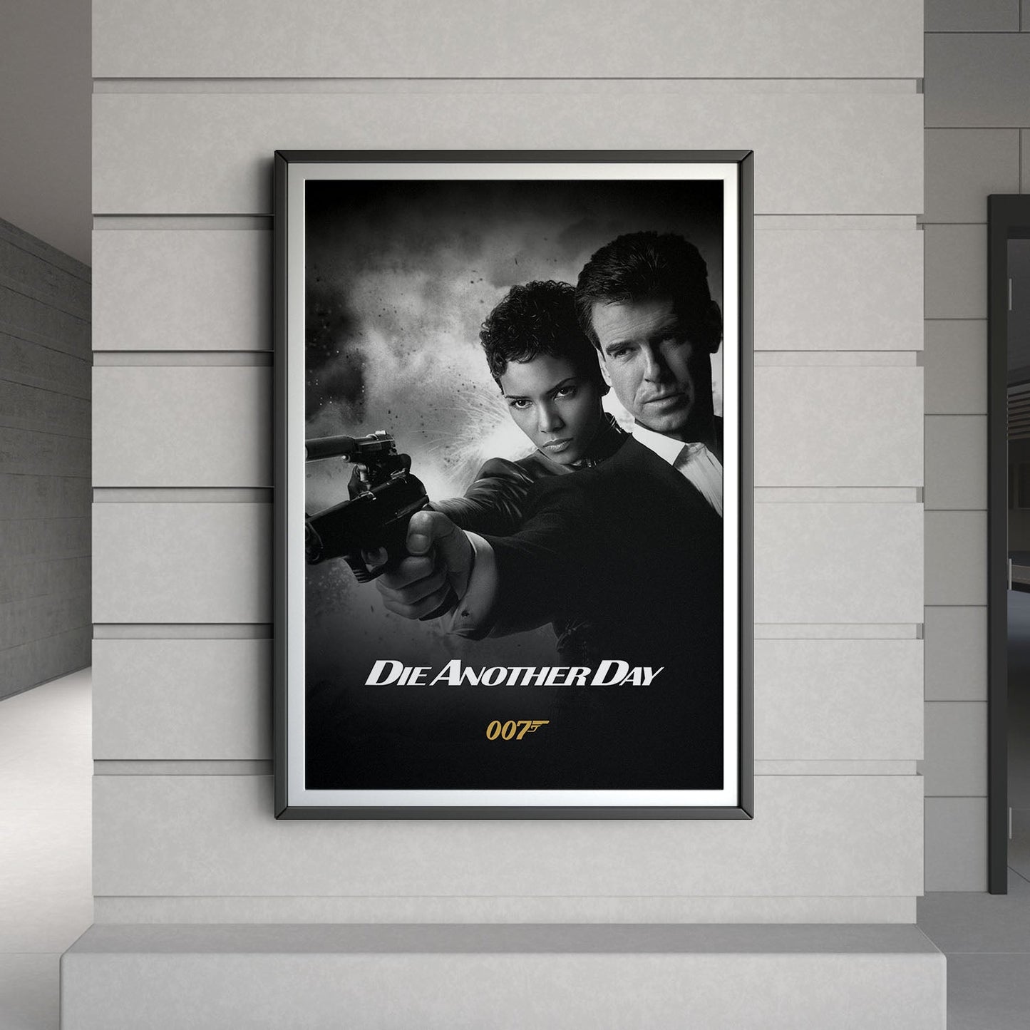 Flex Designs Poster Die Another Day B&W 8 x 10" Home Goods - Movie 2002 Movie Poster