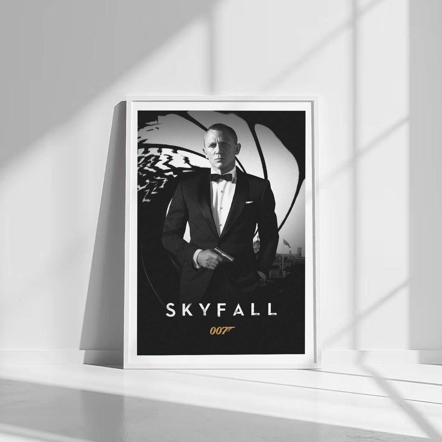 Flex Designs Poster Skyfall B&W 8 x 10" Home Goods - Movie 2012 Movie Poster