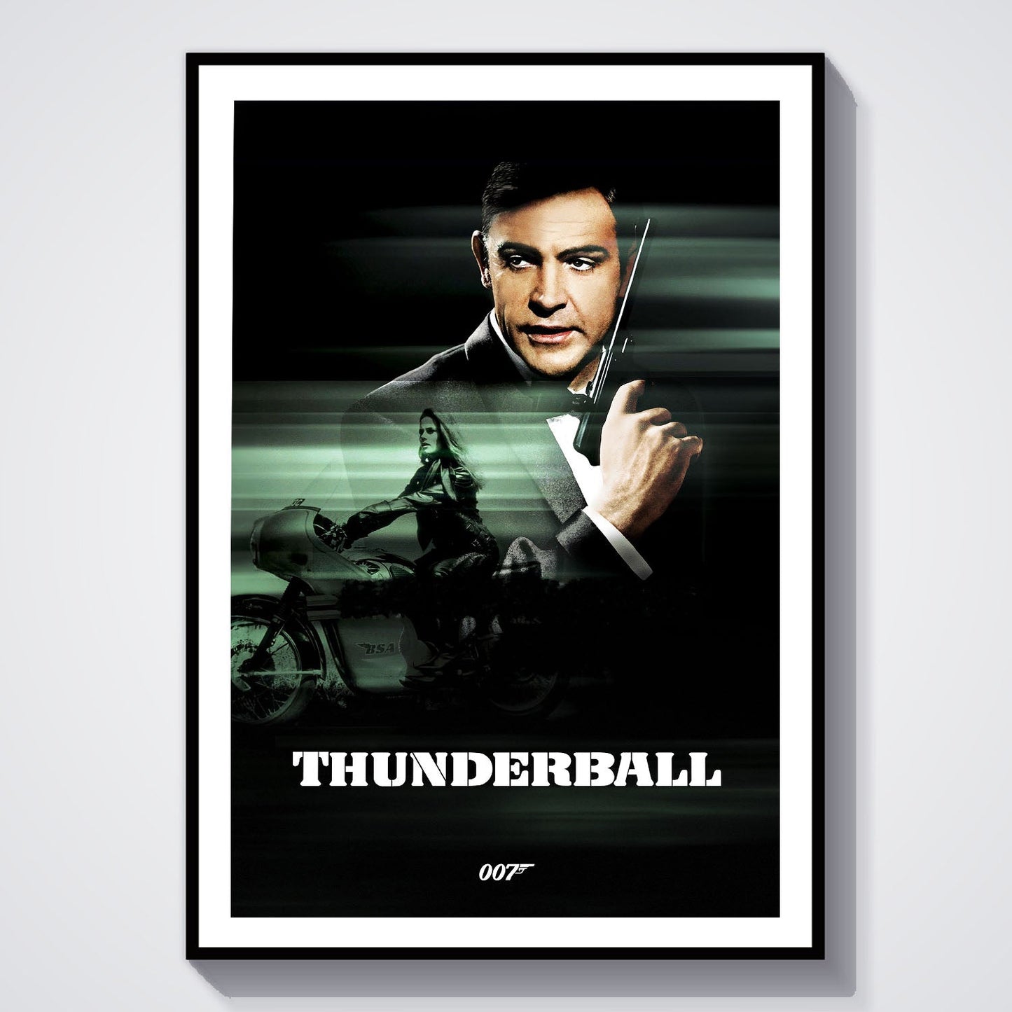 Flex Designs Poster Thunderball Classic 8 x 10" Home Goods - Movie 1965 Movie Poster