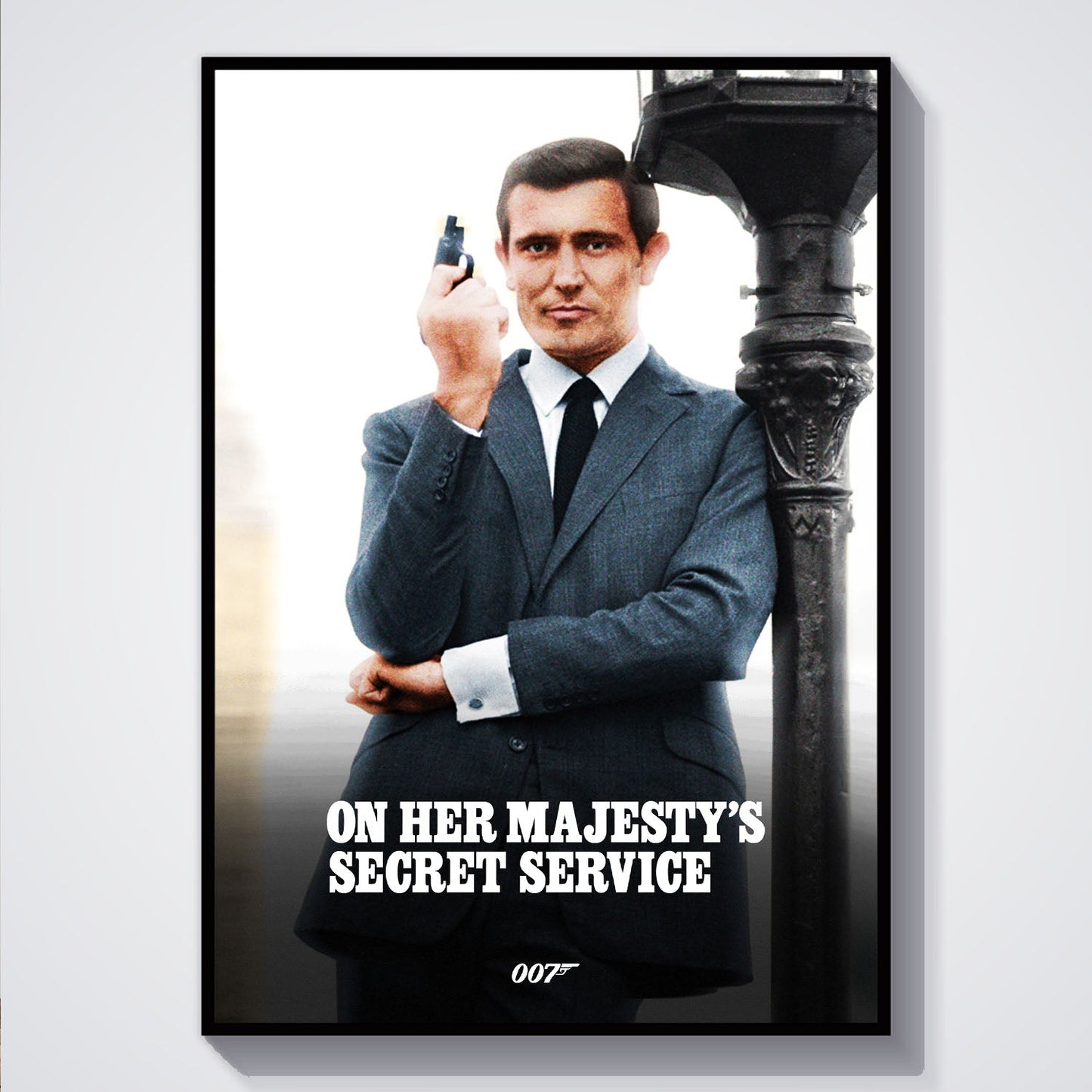 Flex Designs Poster On Her Majestys Secret Service Classic 5 x 7" Home Goods - Movie 1969 Movie Poster