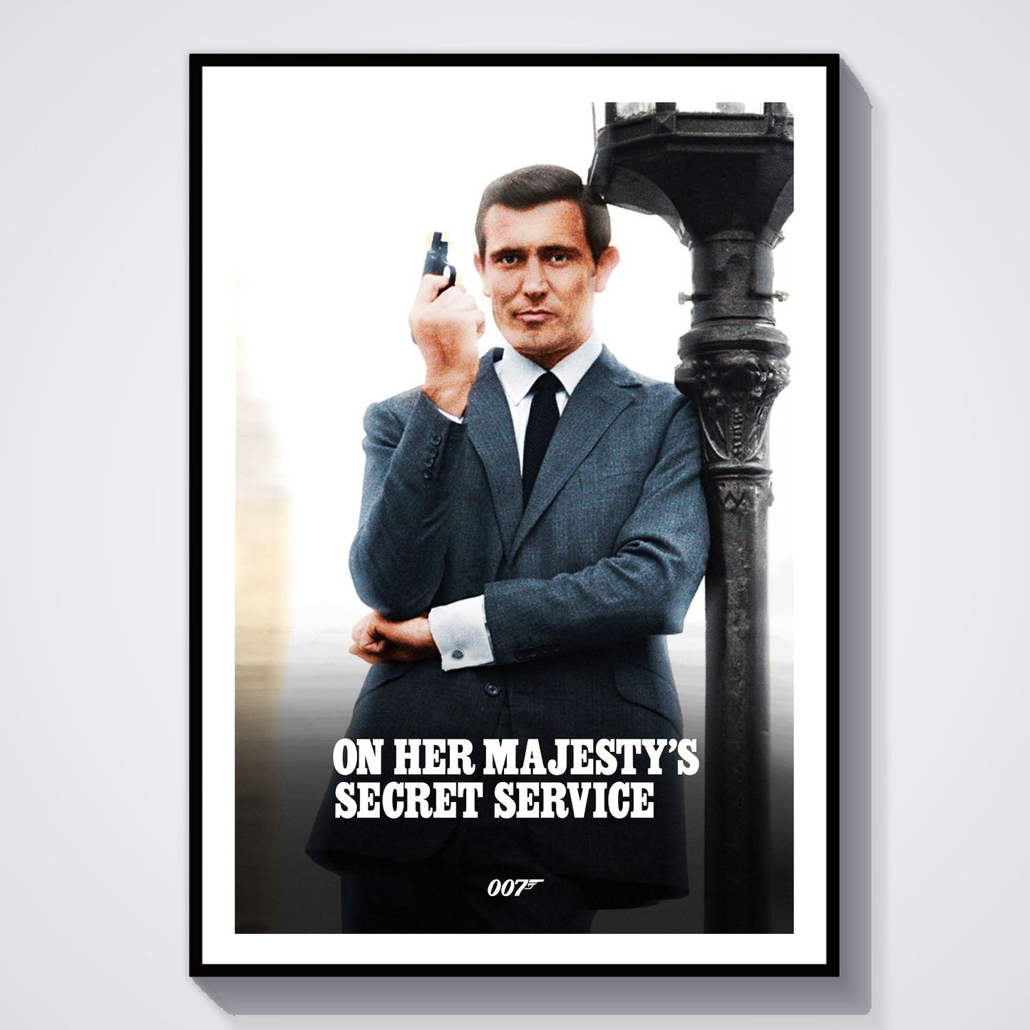 Flex Designs Poster On Her Majestys Secret Service Classic 8 x 10" Home Goods - Movie 1969 Movie Poster