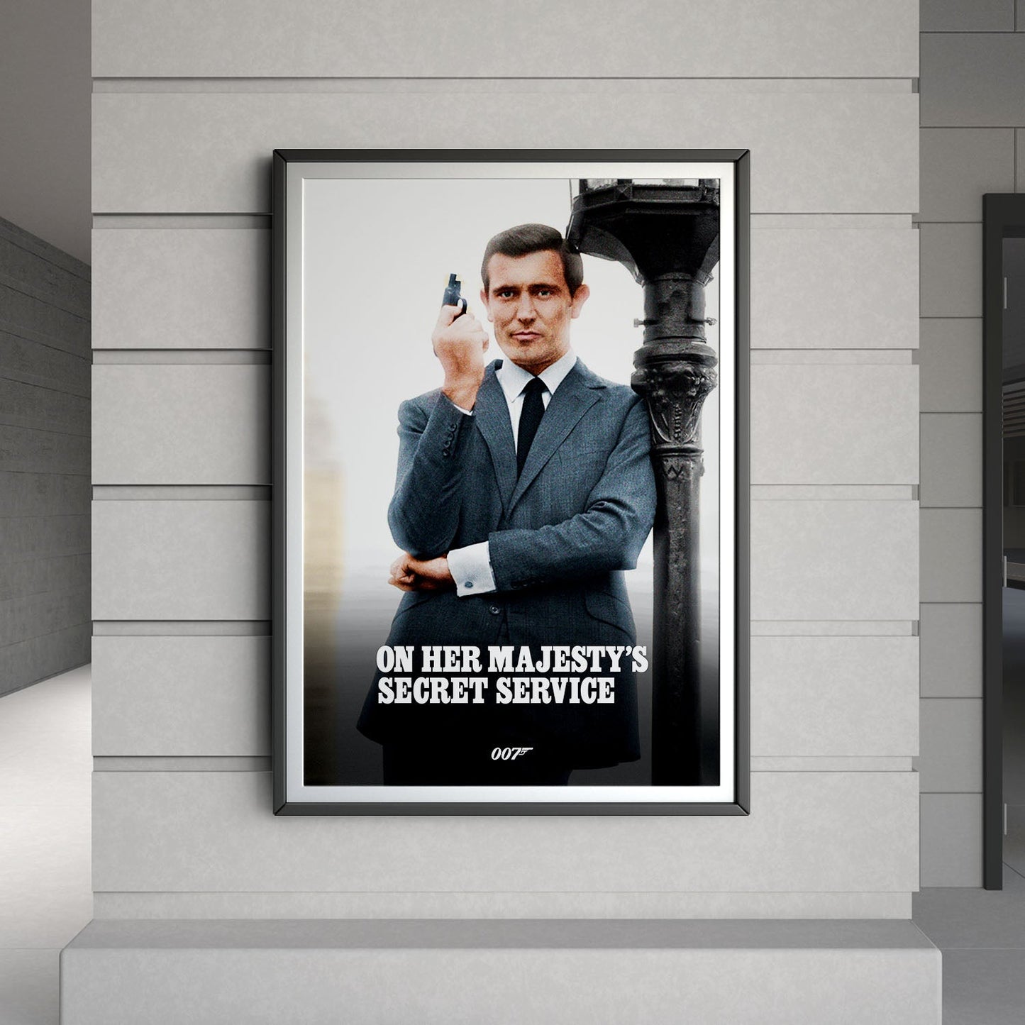 Flex Designs Poster On Her Majestys Secret Service Classic 8 x 10" Home Goods - Movie 1969 Movie Poster