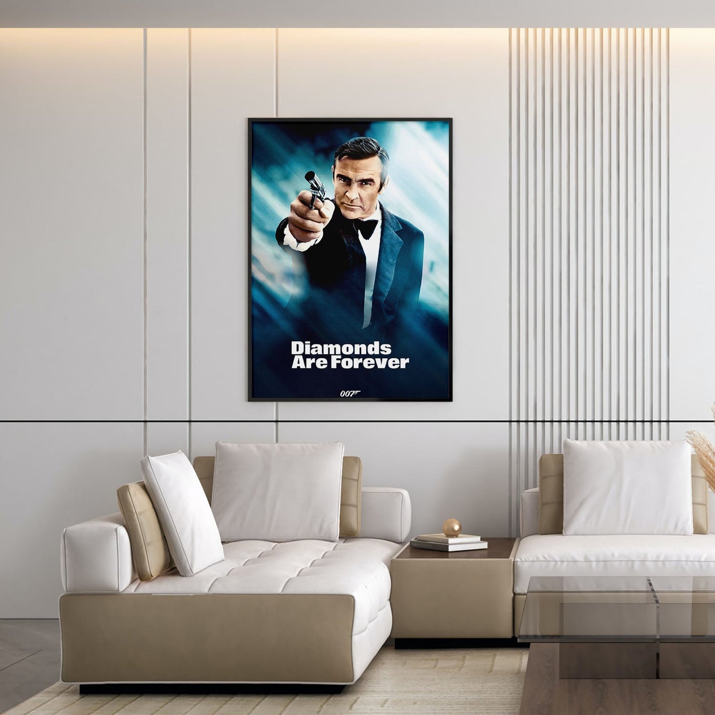 Flex Designs Poster Diamonds Are Forever Classic 5 x 7" Home Goods - Movie 1971 Movie Poster