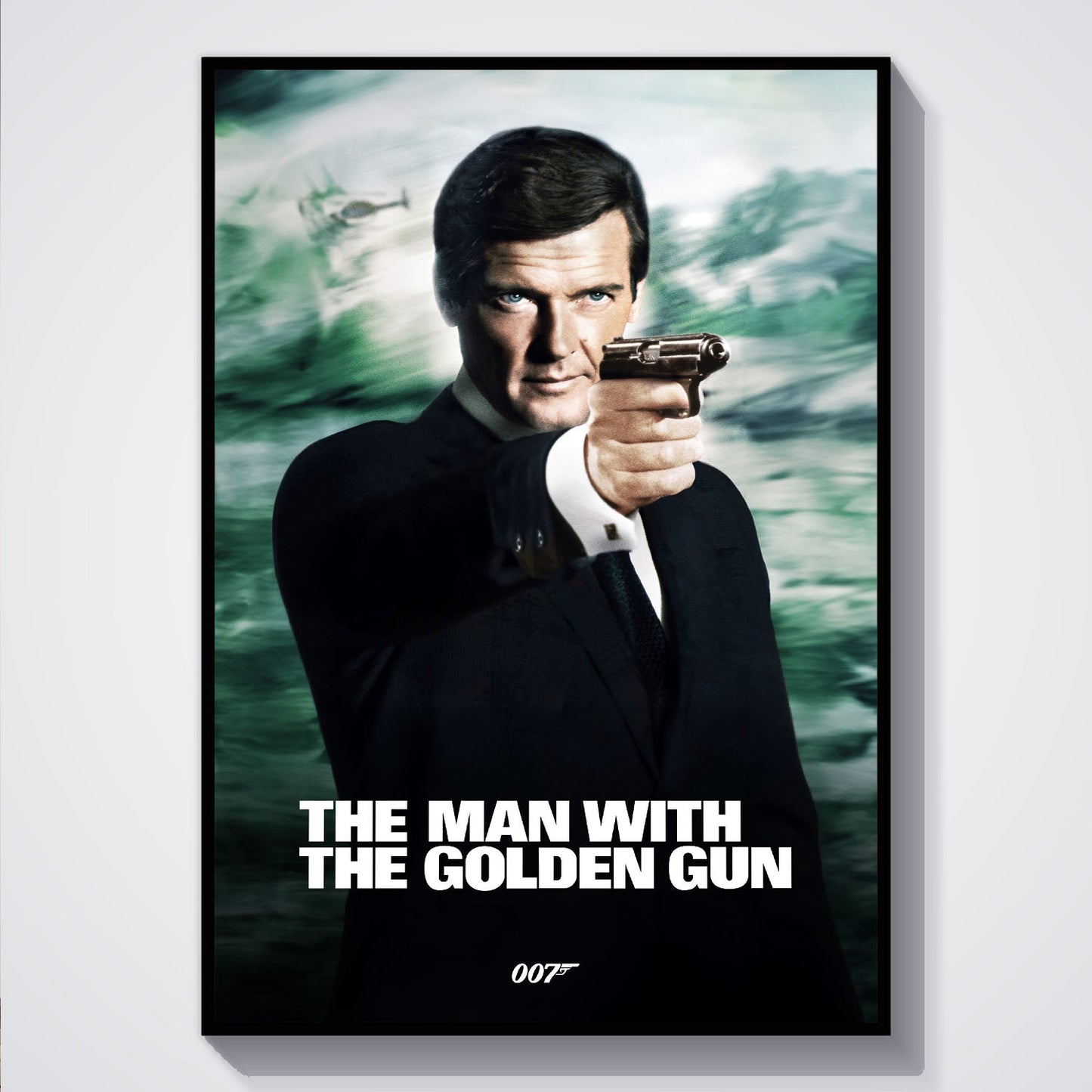 Flex Designs Poster The Man with the Golden Gun Classic 5 x 7" Home Goods - Movie 1974 Movie Poster