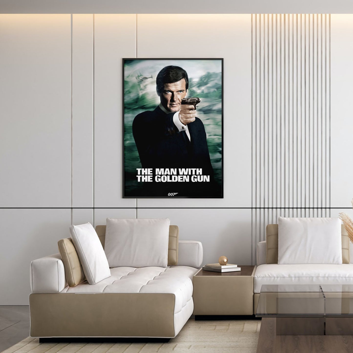Flex Designs Poster The Man with the Golden Gun Classic 5 x 7" Home Goods - Movie 1974 Movie Poster