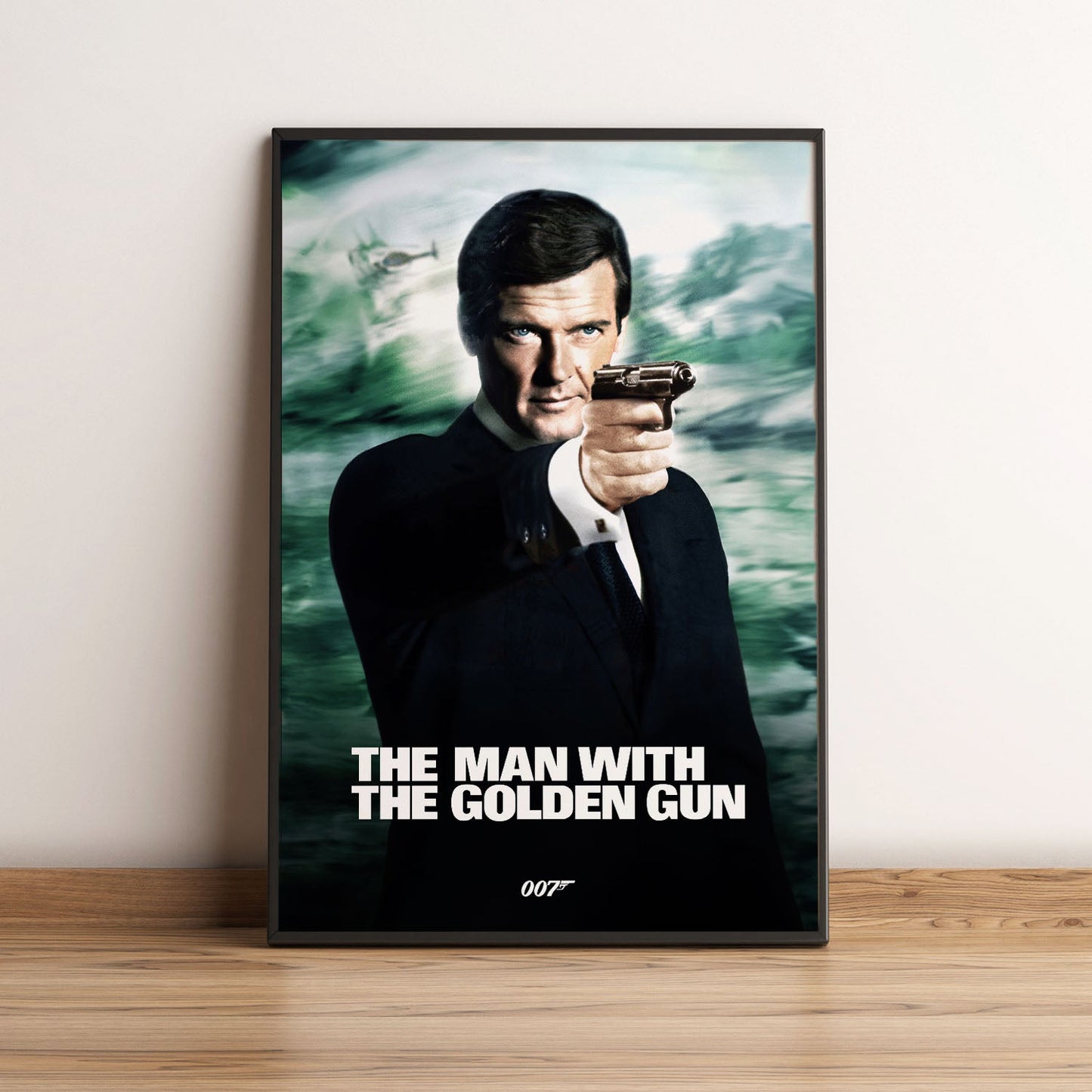Flex Designs Poster The Man with the Golden Gun Classic 5 x 7" Home Goods - Movie 1974 Movie Poster