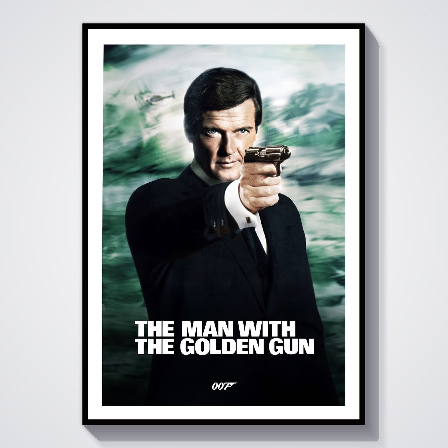 Flex Designs Poster The Man with the Golden Gun Classic 8 x 10" Home Goods - Movie 1974 Movie Poster