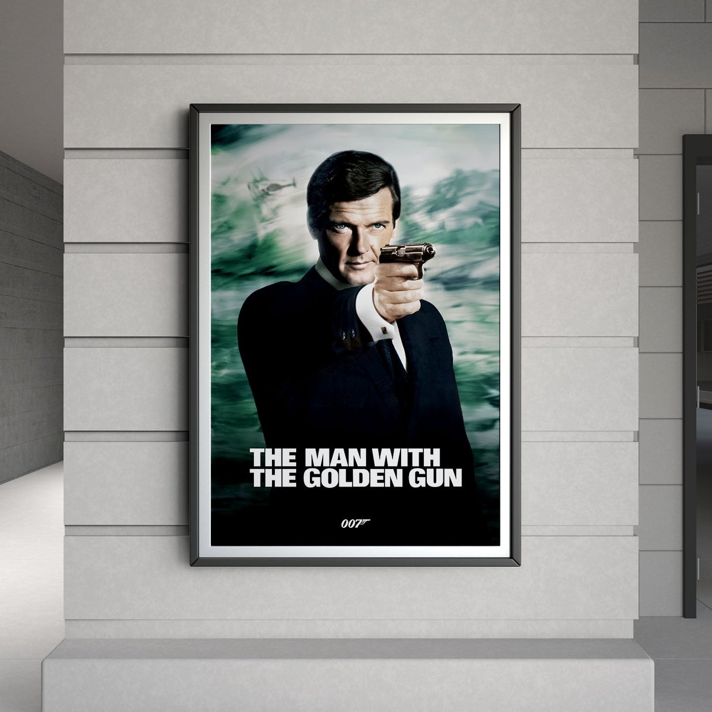 Flex Designs Poster The Man with the Golden Gun Classic 8 x 10" Home Goods - Movie 1974 Movie Poster