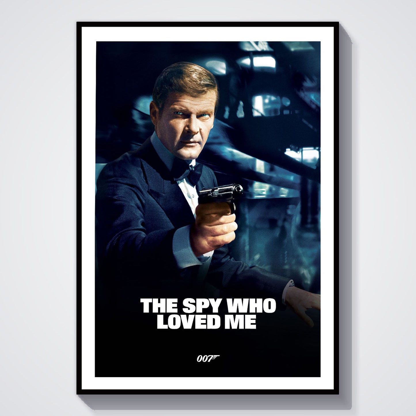 Flex Designs Poster The Spy Who Loved Me Classic 8 x 10" Home Goods - Movie 1977 Movie Poster