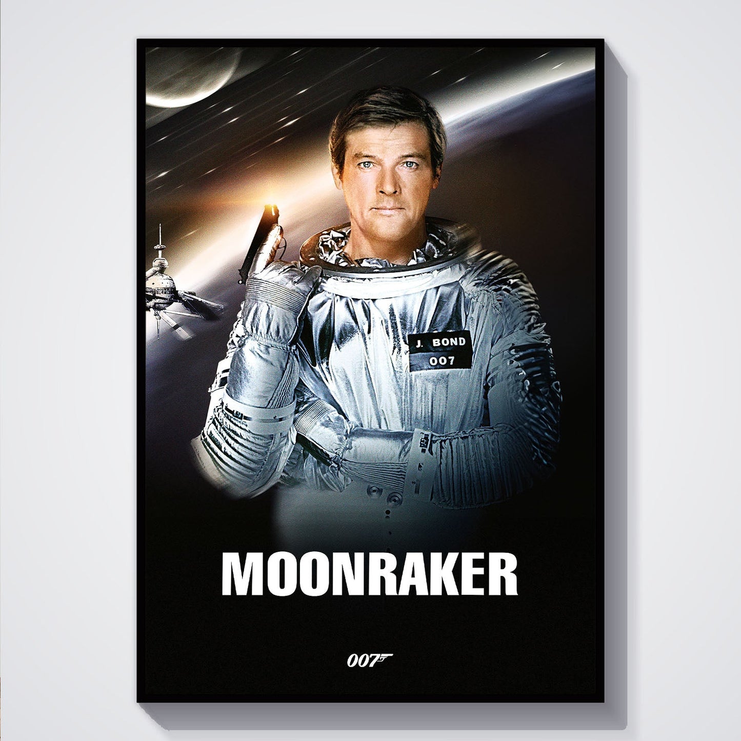 Flex Designs Poster Moonraker Classic 5 x 7" Home Goods - Movie 1979 Movie Poster