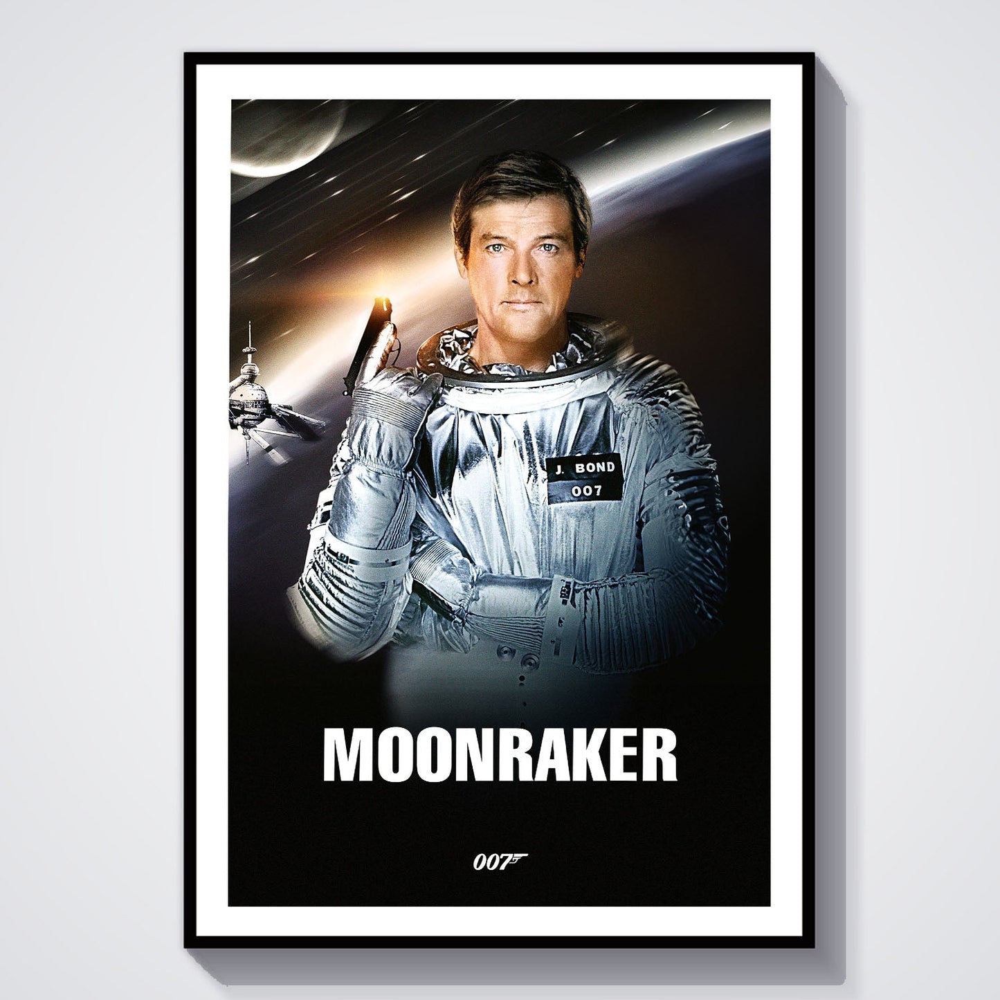 Flex Designs Poster Moonraker Classic 8 x 10" Home Goods - Movie 1979 Movie Poster