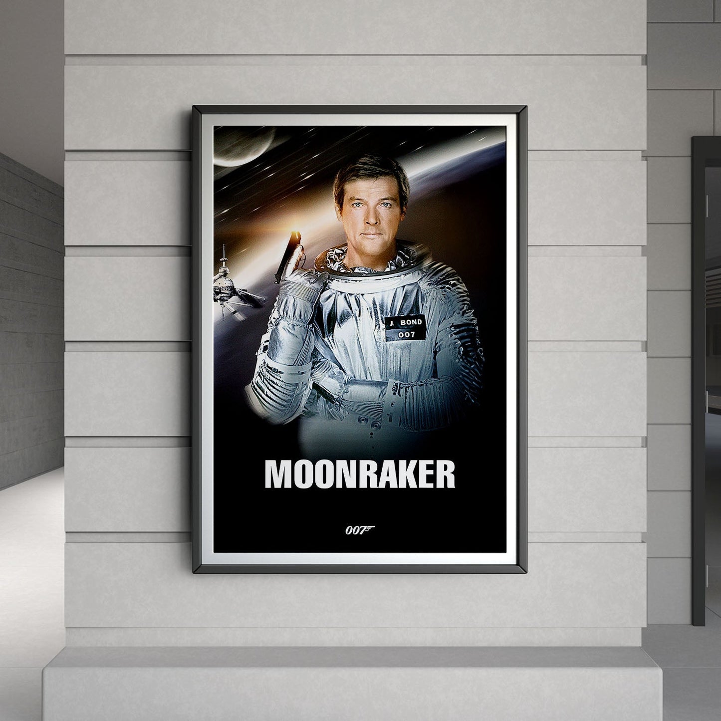 Flex Designs Poster Moonraker Classic 8 x 10" Home Goods - Movie 1979 Movie Poster
