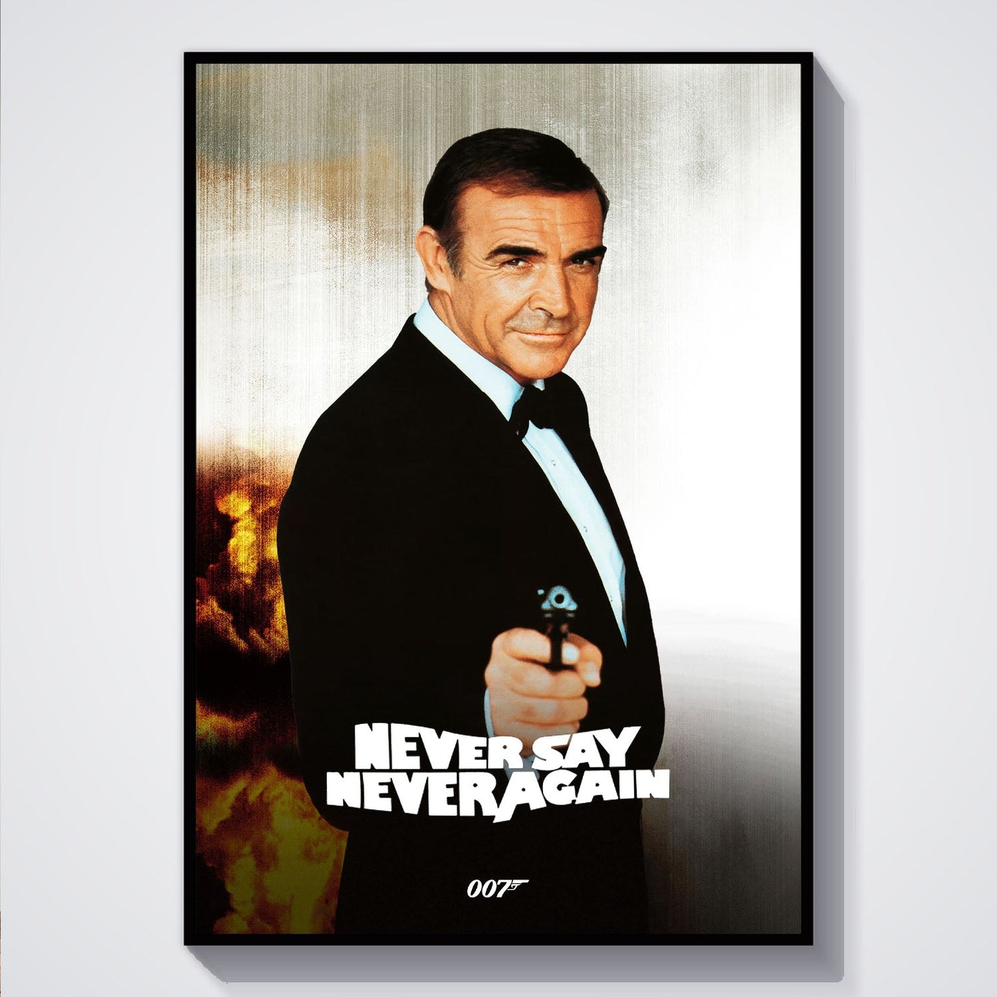 Flex Designs Poster Never Say Never Again Classic 5 x 7" Home Goods - Movie 1983 Movie Poster