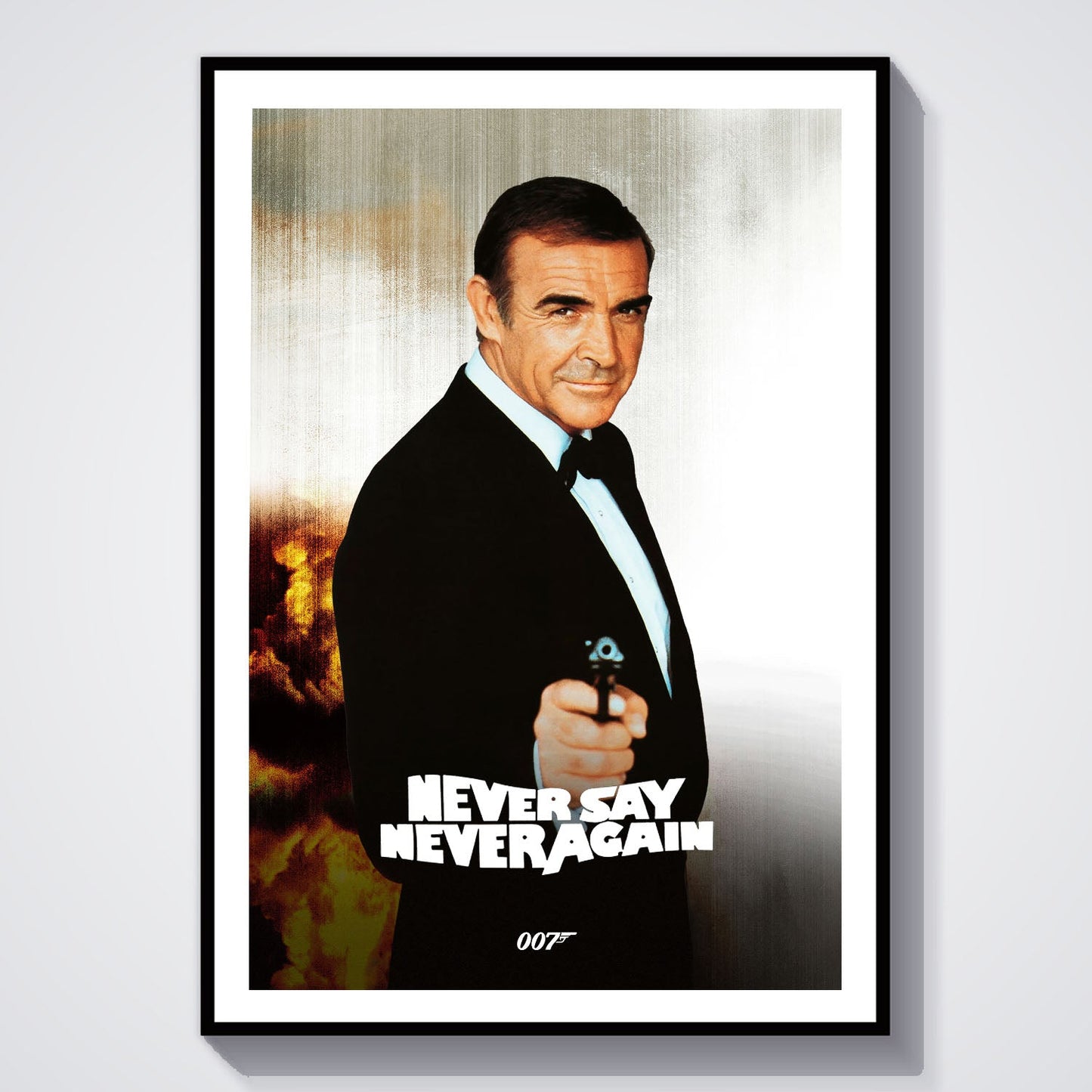 Flex Designs Poster Never Say Never Again Classic 8 x 10" Home Goods - Movie 1983 Movie Poster
