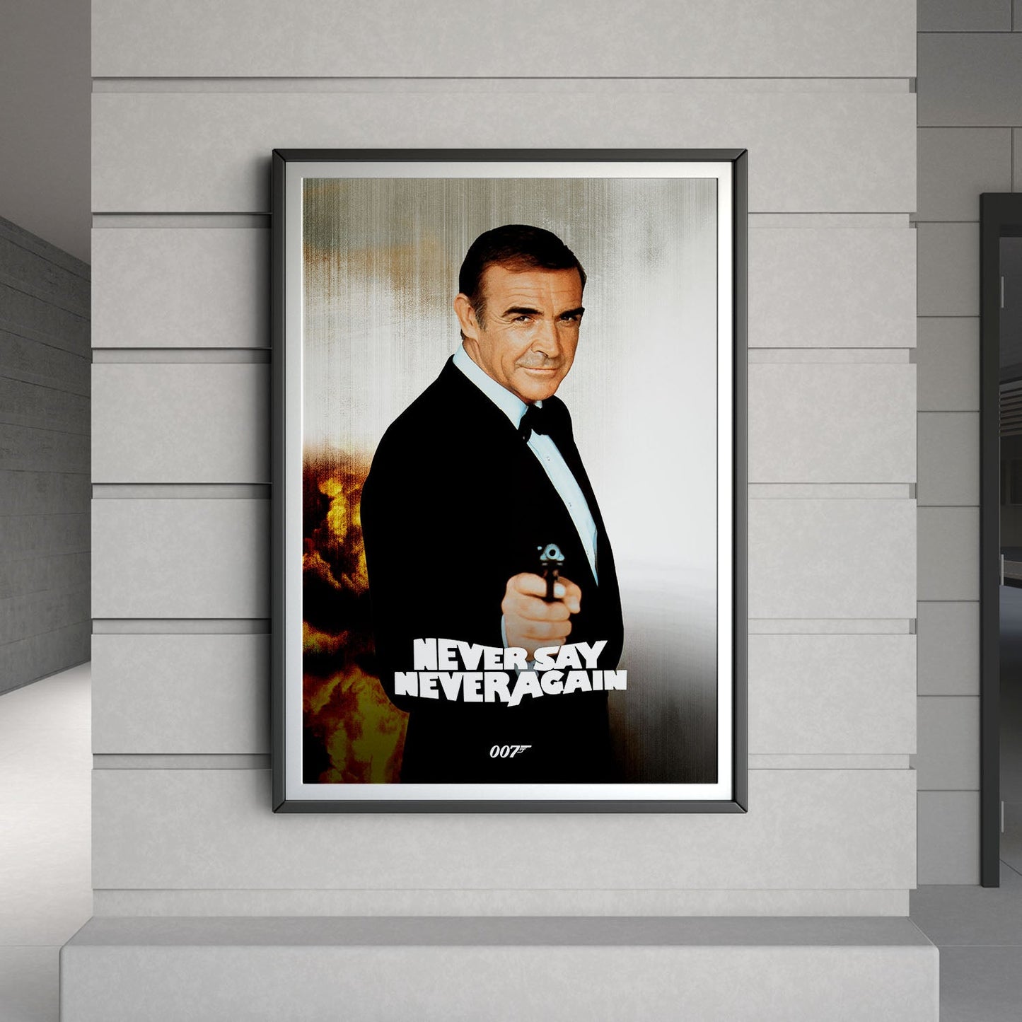 Flex Designs Poster Never Say Never Again Classic 8 x 10" Home Goods - Movie 1983 Movie Poster