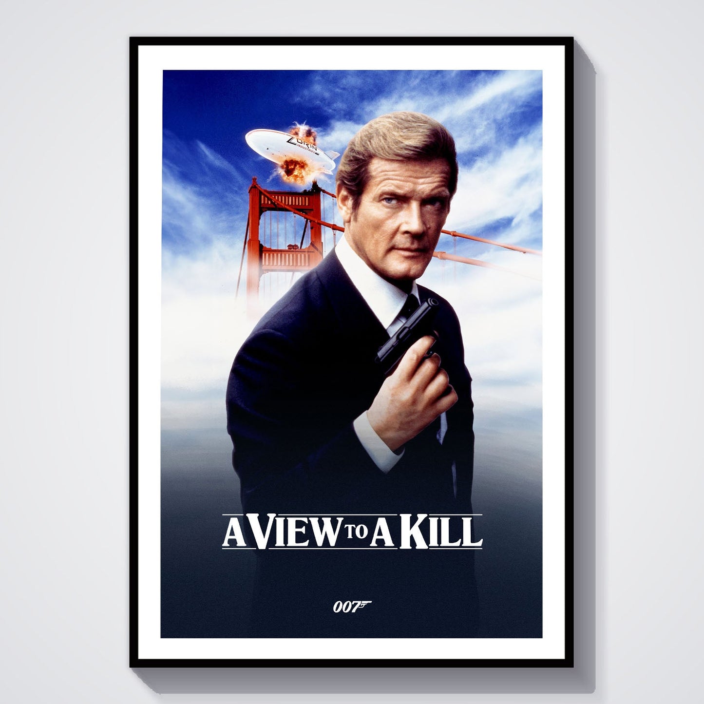 Flex Designs Poster A View to a Kill Classic 8 x 10" Home Goods - Movie 1985 Movie Poster