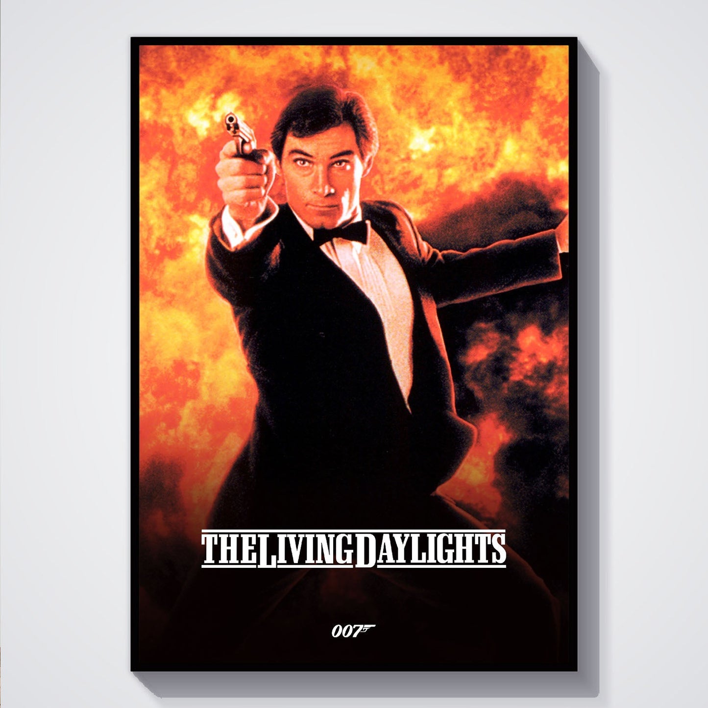 Flex Designs Poster The Living Daylights Classic 5 x 7" Home Goods - Movie 1987 Movie Poster