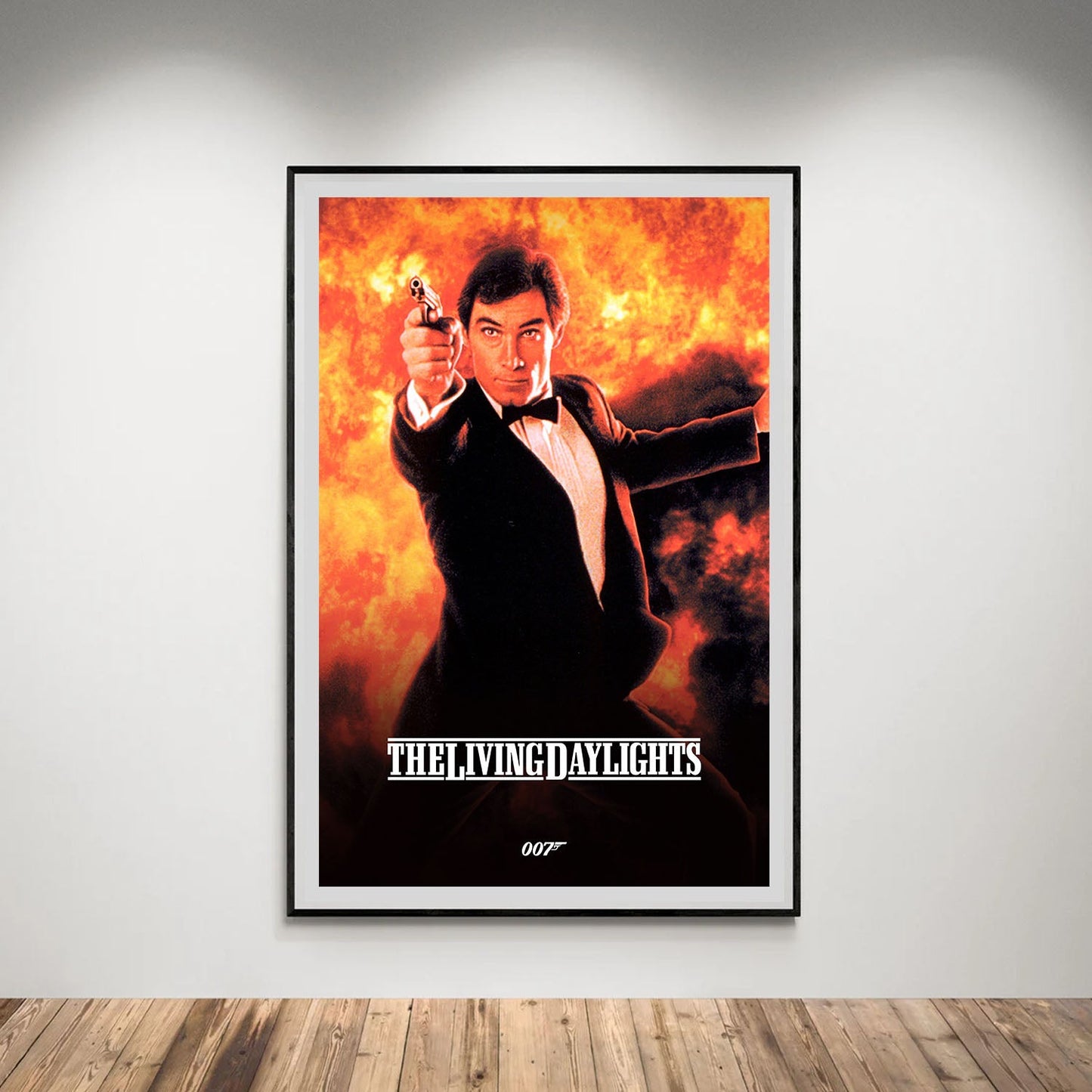 Flex Designs Poster The Living Daylights Classic 5 x 7" Home Goods - Movie 1987 Movie Poster