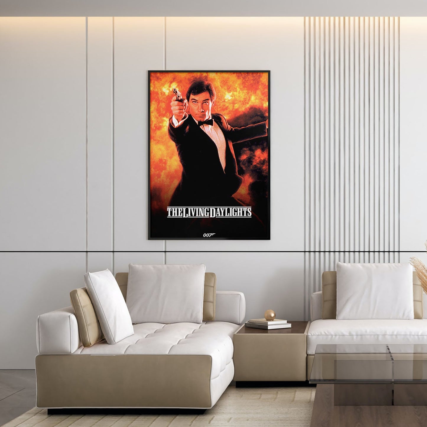 Flex Designs Poster The Living Daylights Classic 5 x 7" Home Goods - Movie 1987 Movie Poster