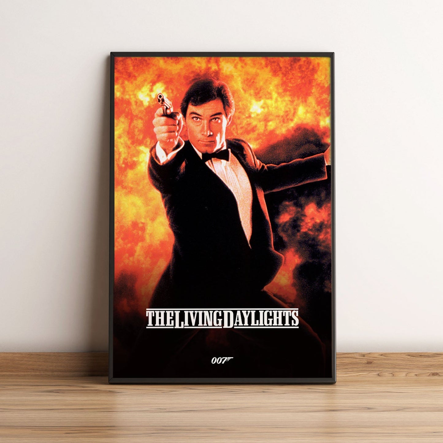 Flex Designs Poster The Living Daylights Classic 5 x 7" Home Goods - Movie 1987 Movie Poster