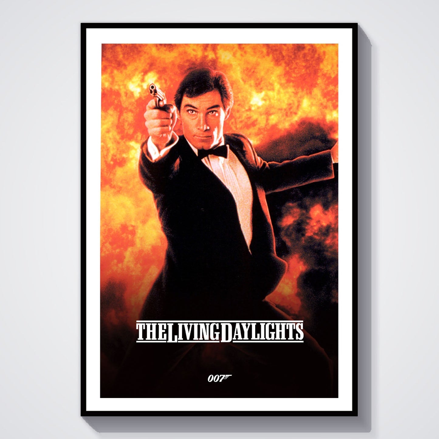 Flex Designs Poster The Living Daylights Classic 8 x 10" Home Goods - Movie 1987 Movie Poster