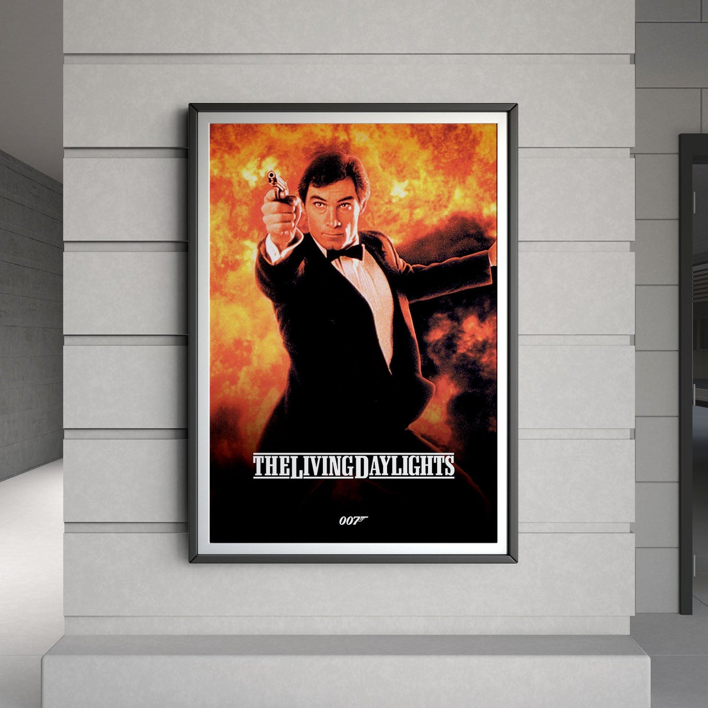 Flex Designs Poster The Living Daylights Classic 8 x 10" Home Goods - Movie 1987 Movie Poster