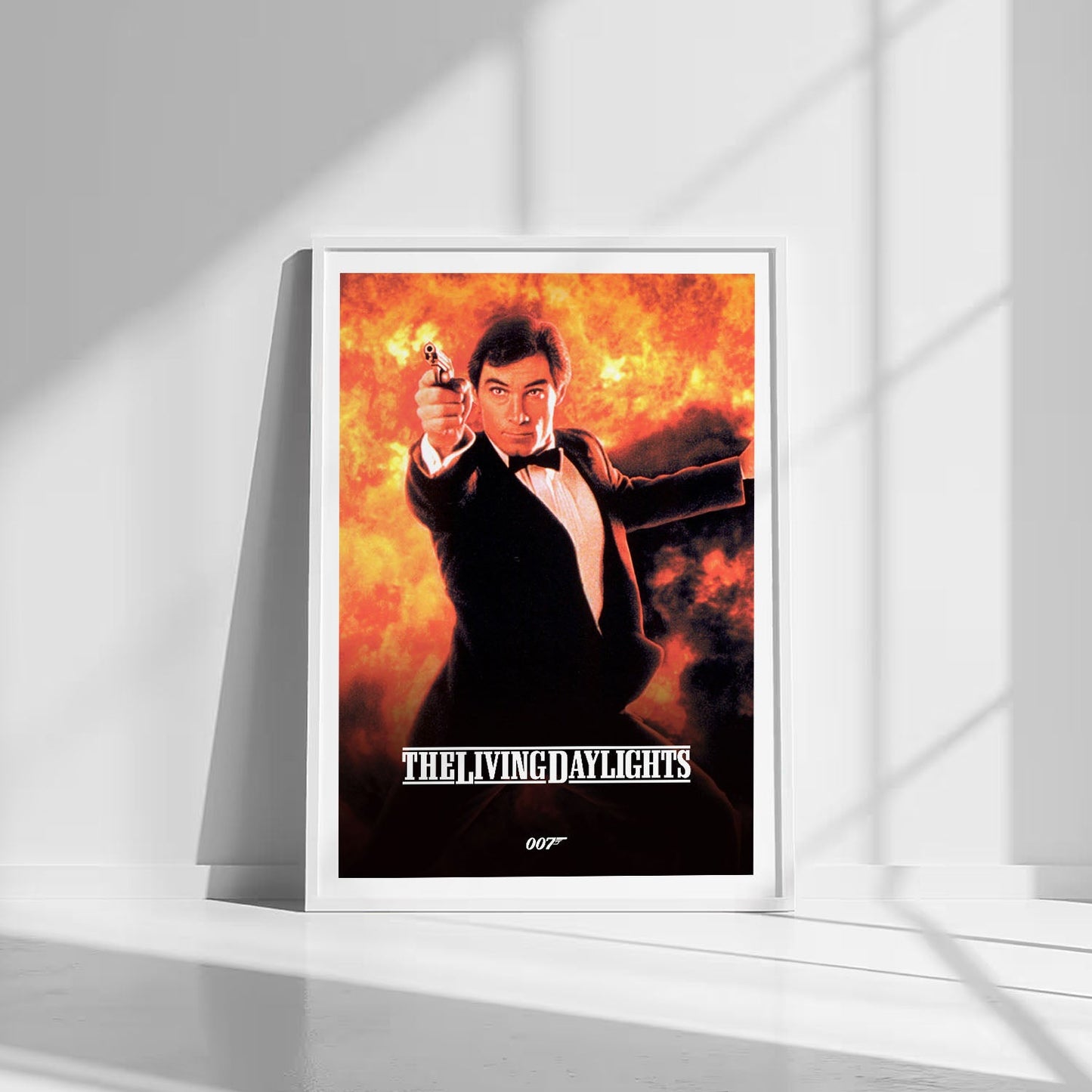 Flex Designs Poster The Living Daylights Classic 8 x 10" Home Goods - Movie 1987 Movie Poster