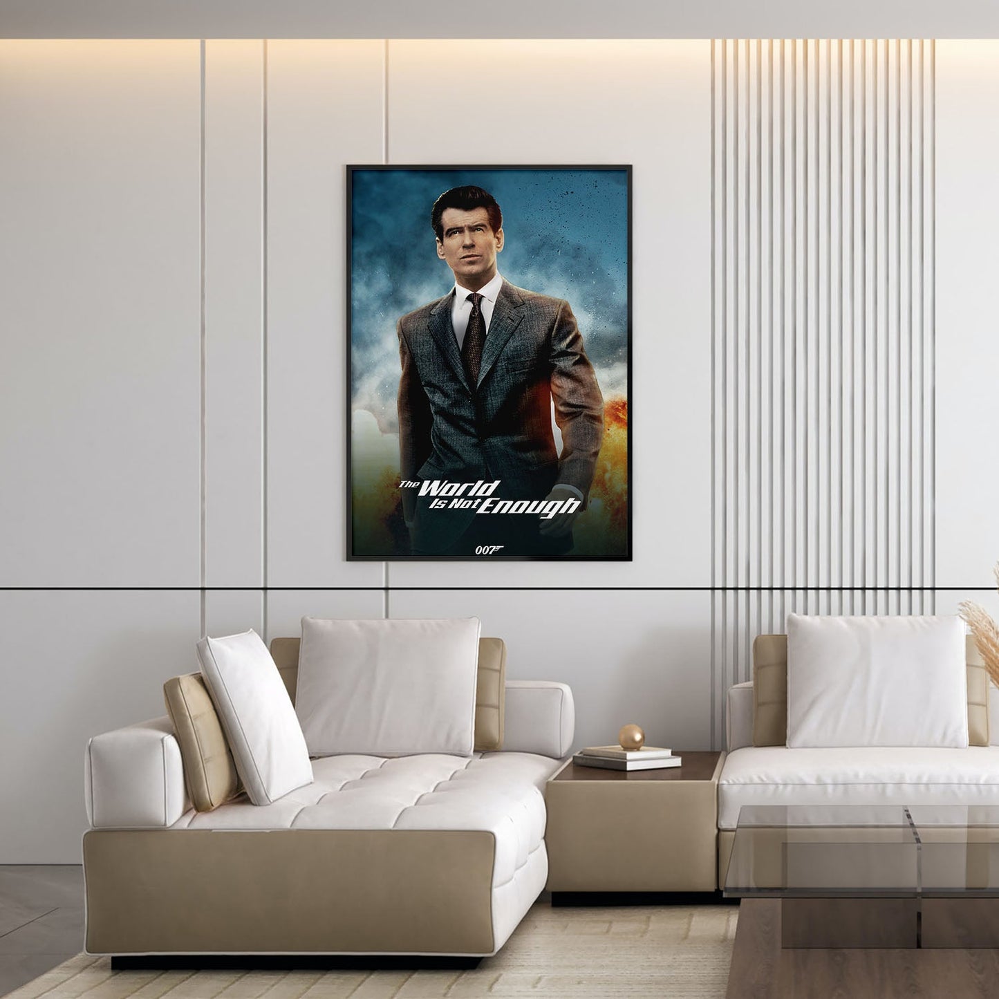 Flex Designs Poster The World Is Not Enough Classic 5 x 7" Home Goods - Movie 1999 Movie Poster