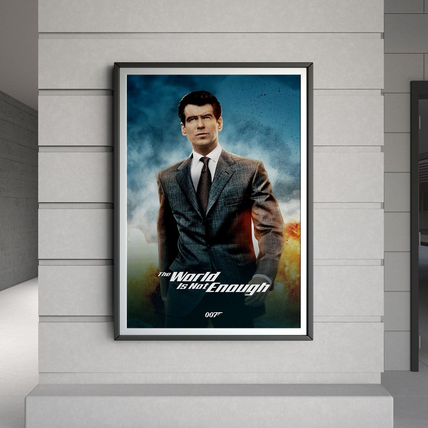 Flex Designs Poster The World Is Not Enough Classic 8 x 10" Home Goods - Movie 1999 Movie Poster