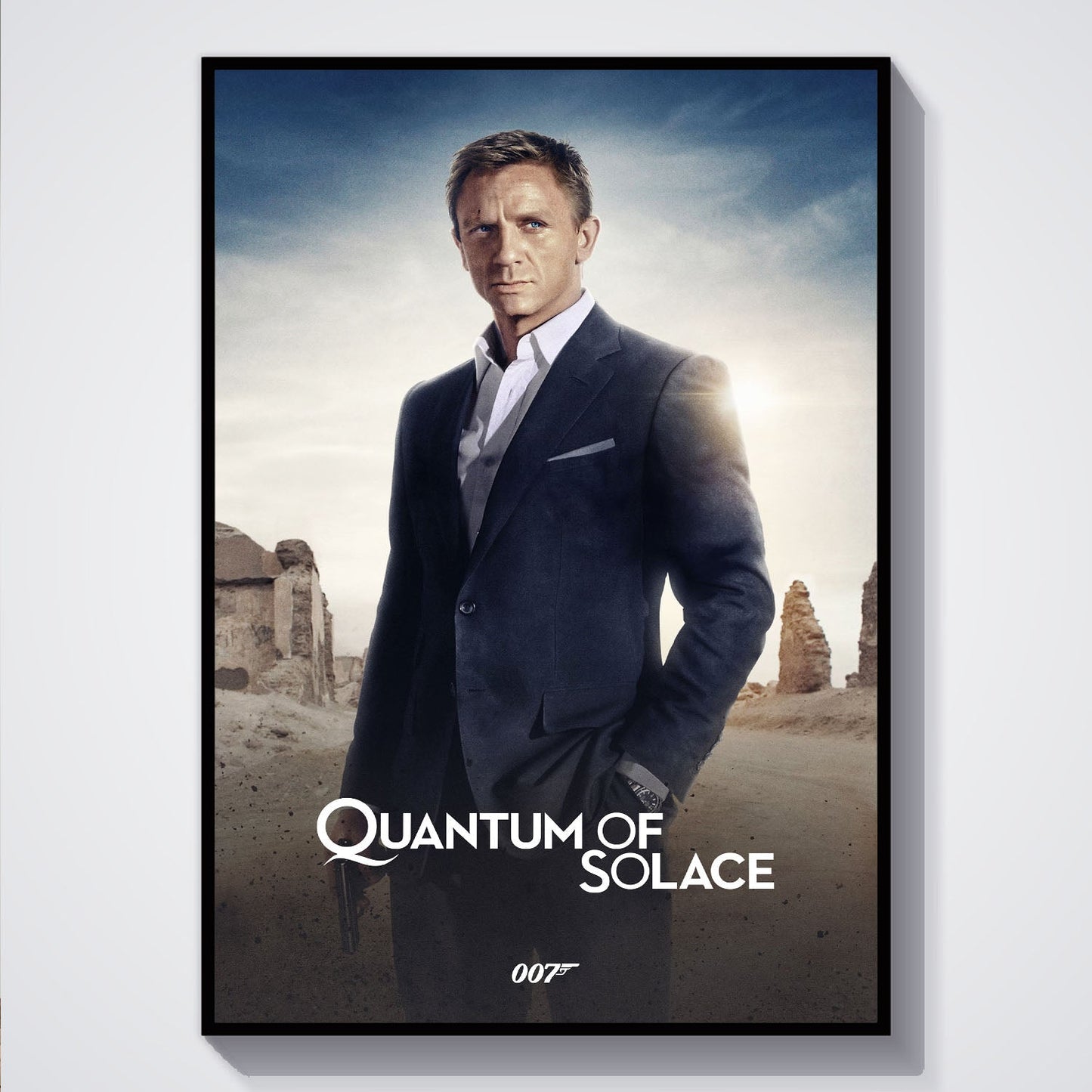 Flex Designs Poster Quantum of Solace Classic 5 x 7" Home Goods - Movie 2008 Movie Poster