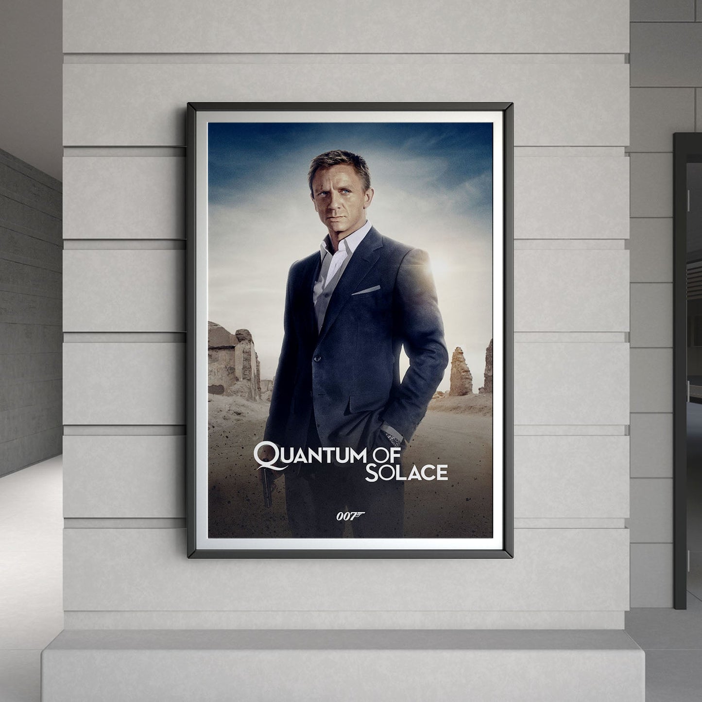 Flex Designs Poster Quantum of Solace Classic 8 x 10" Home Goods - Movie 2008 Movie Poster