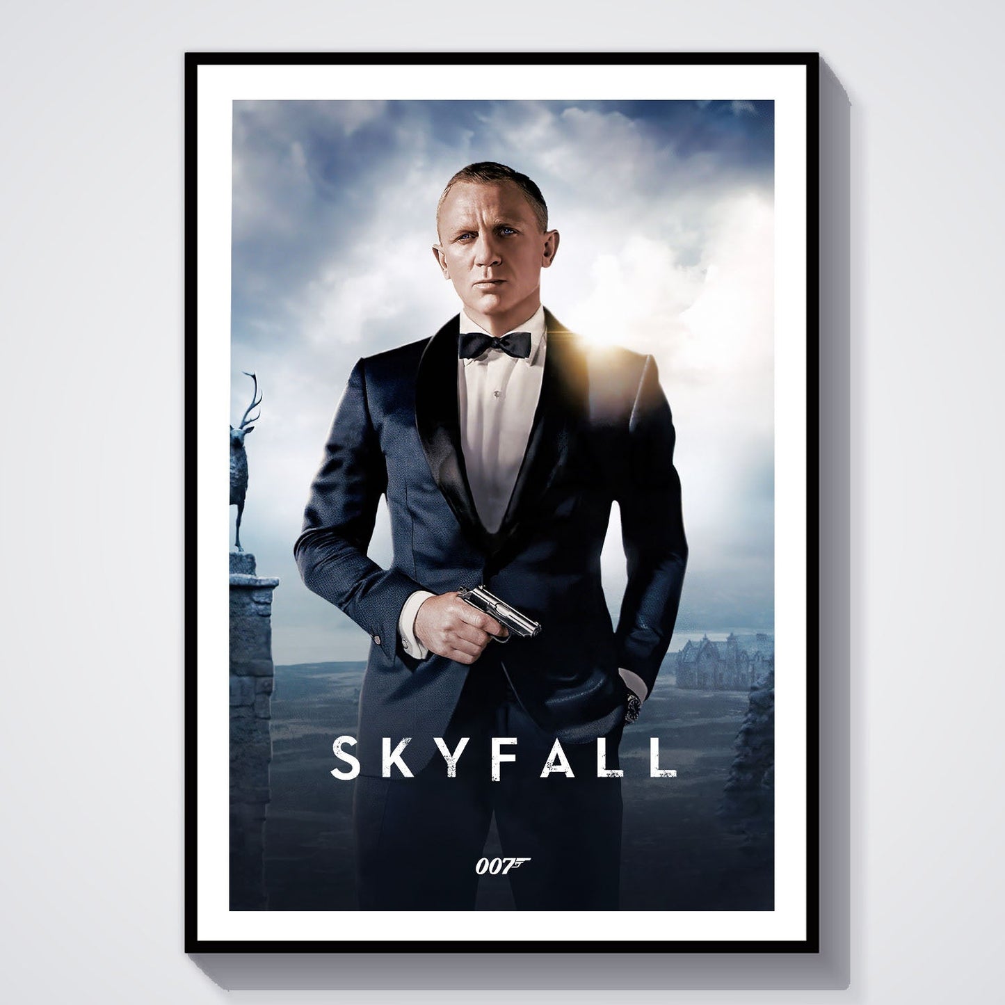 Flex Designs Poster Skyfall Classic 8 x 10" Home Goods - Movie 2012 Movie Poster