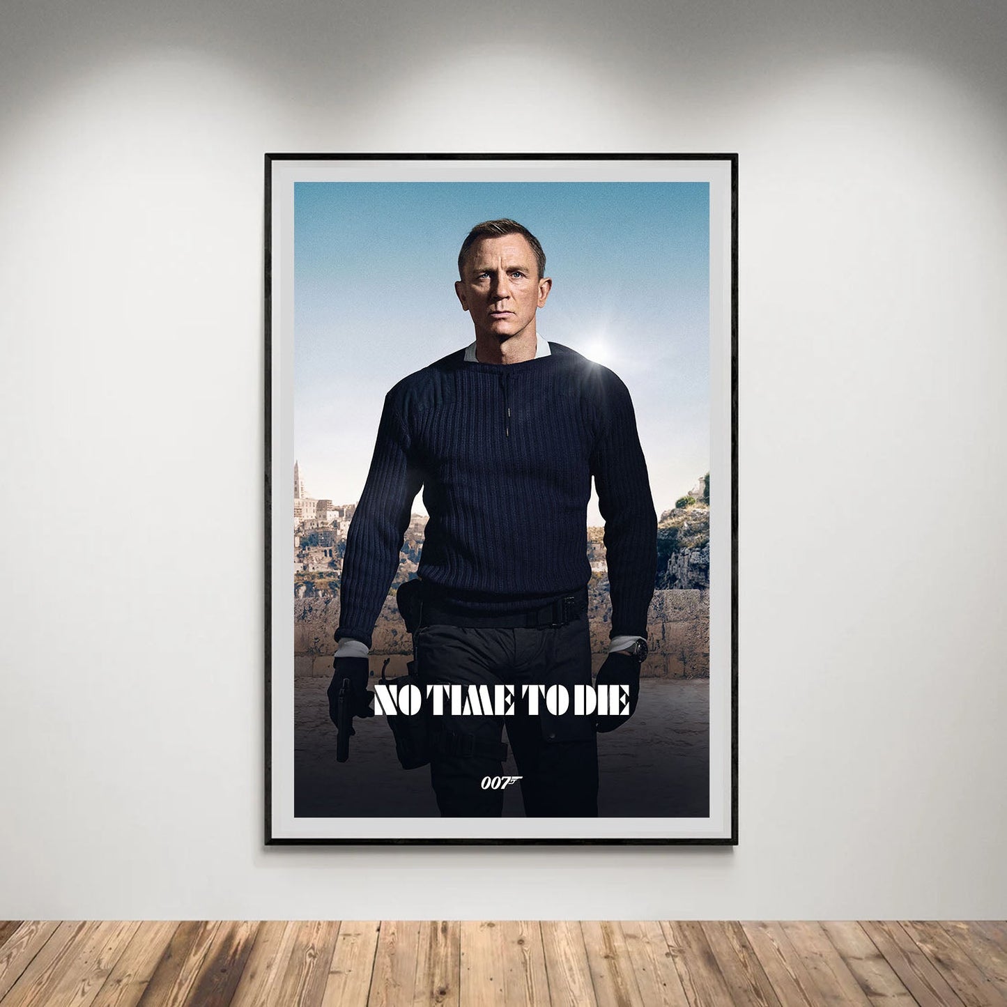 Flex Designs Poster No Time to Die Classic 5 x 7" Home Goods - Movie 2021 Movie Poster