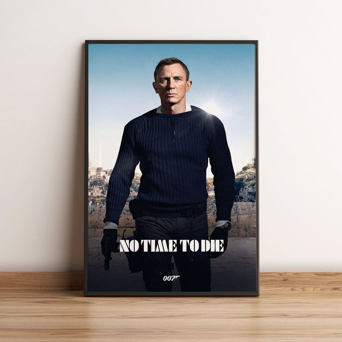 Flex Designs Poster No Time to Die Classic 5 x 7" Home Goods - Movie 2021 Movie Poster