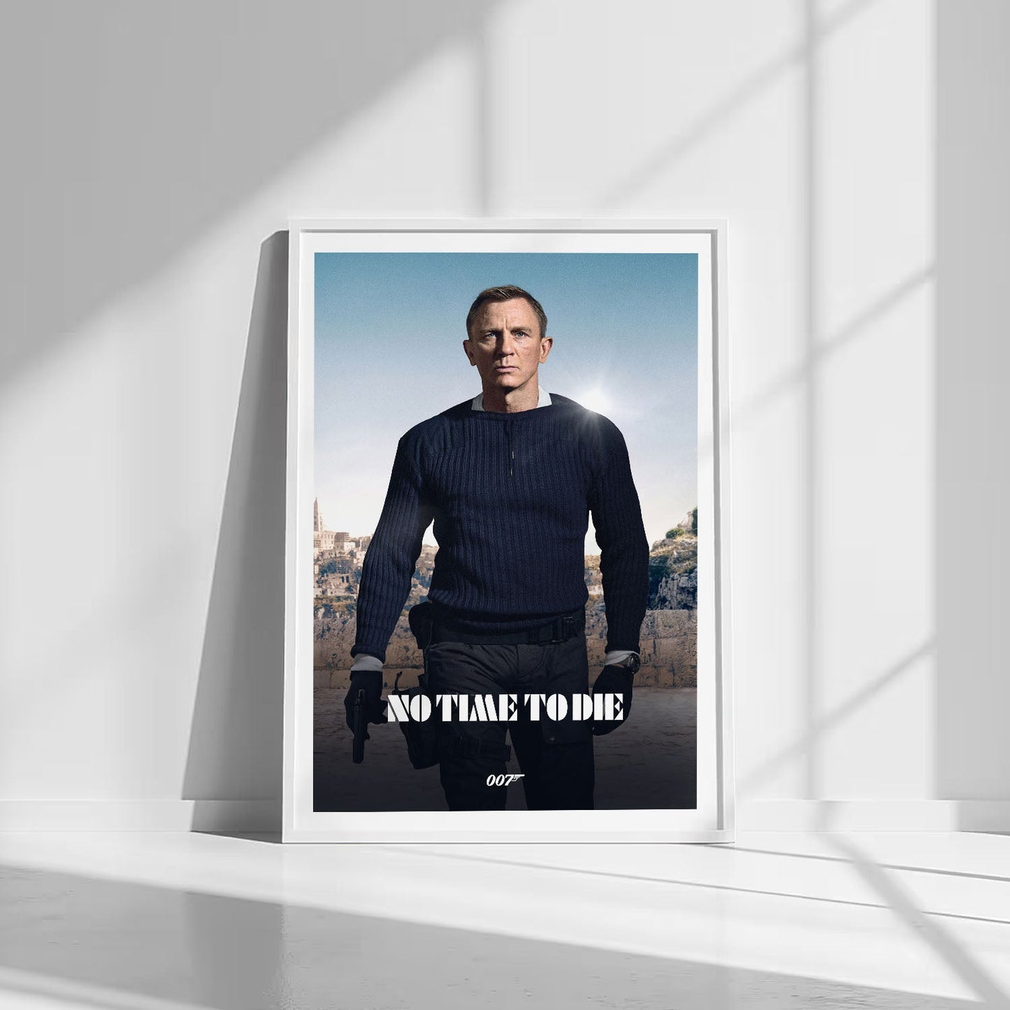 Flex Designs Poster No Time to Die Classic 8 x 10" Home Goods - Movie 2021 Movie Poster