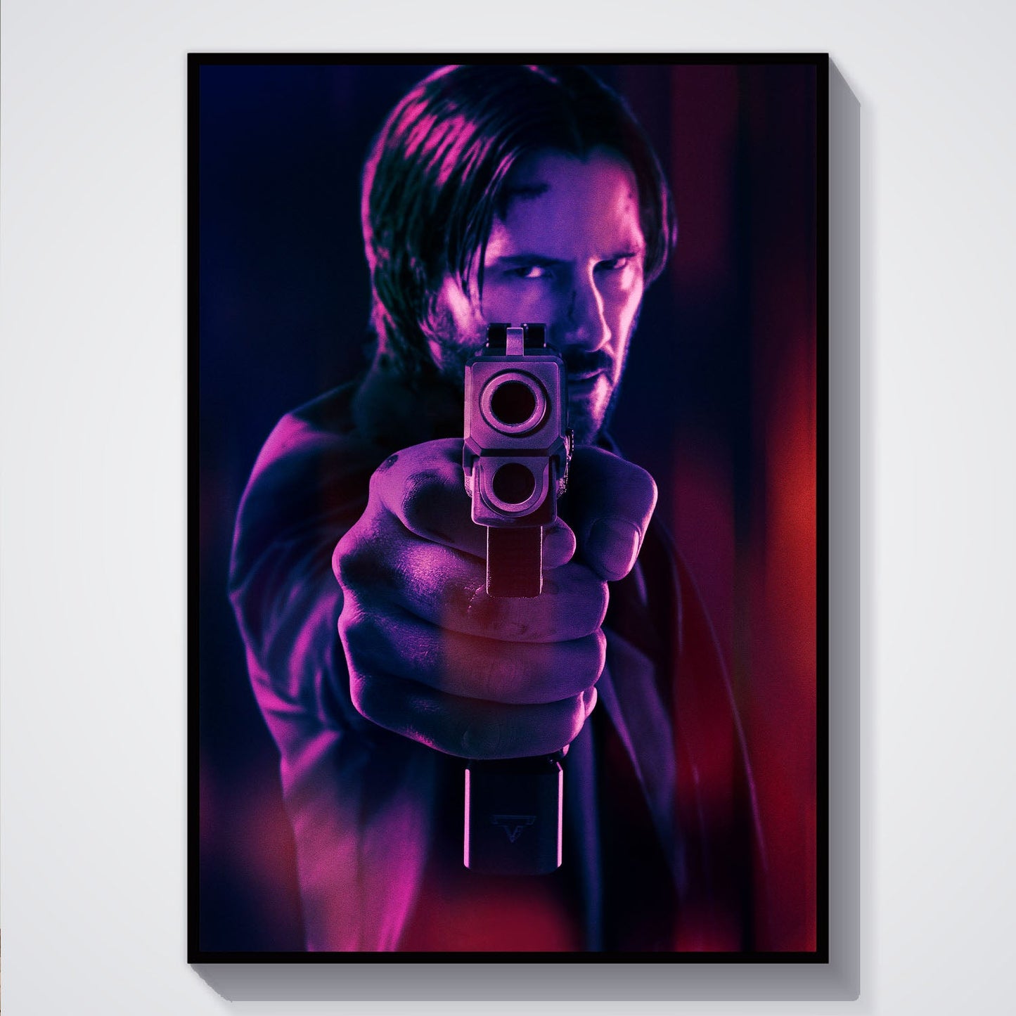 Flex Designs Poster John Wick - Chapter 2 Key Art 5 x 7" Home Goods - Movie 2017 Movie Poster
