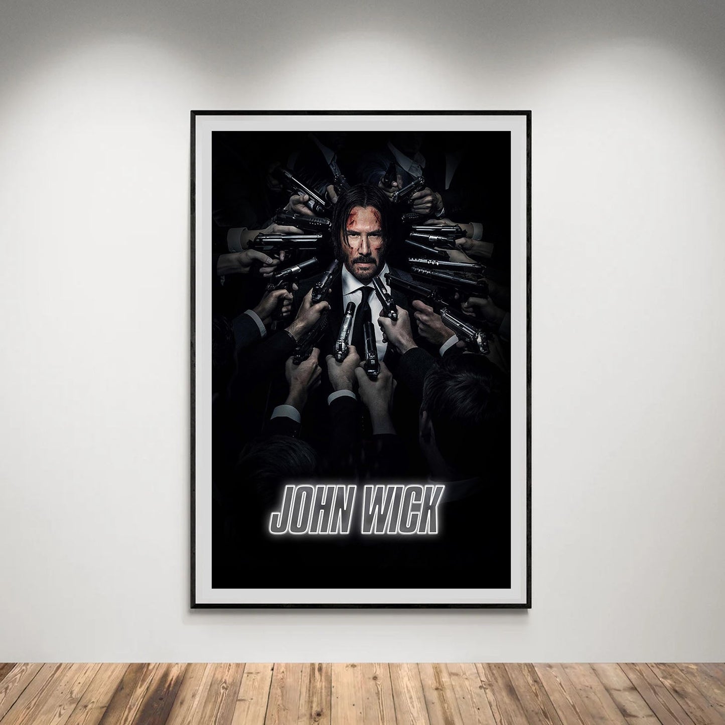 Flex Designs Poster John Wick Cinematic 5 x 7" Home Goods - Movie 2014 Movie Poster