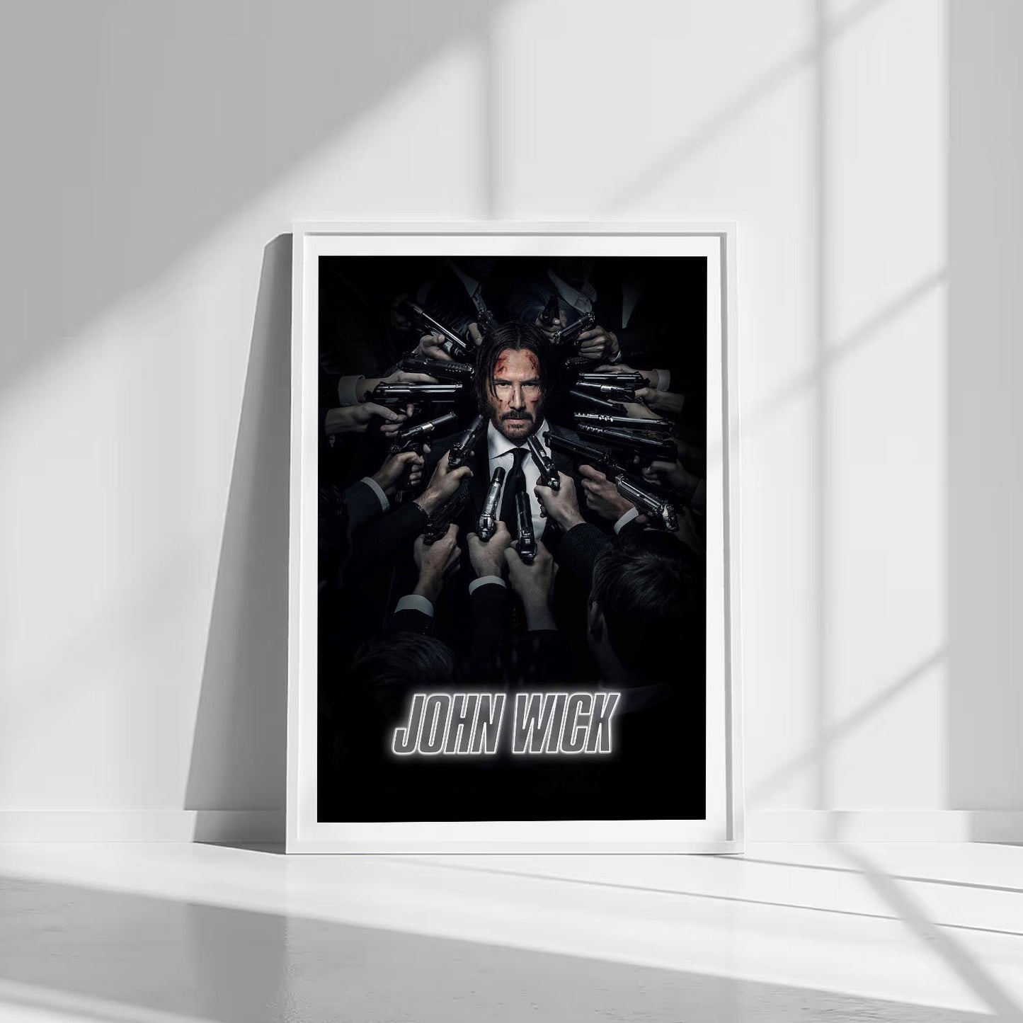 Flex Designs Poster John Wick Cinematic 8 x 10" Home Goods - Movie 2014 Movie Poster
